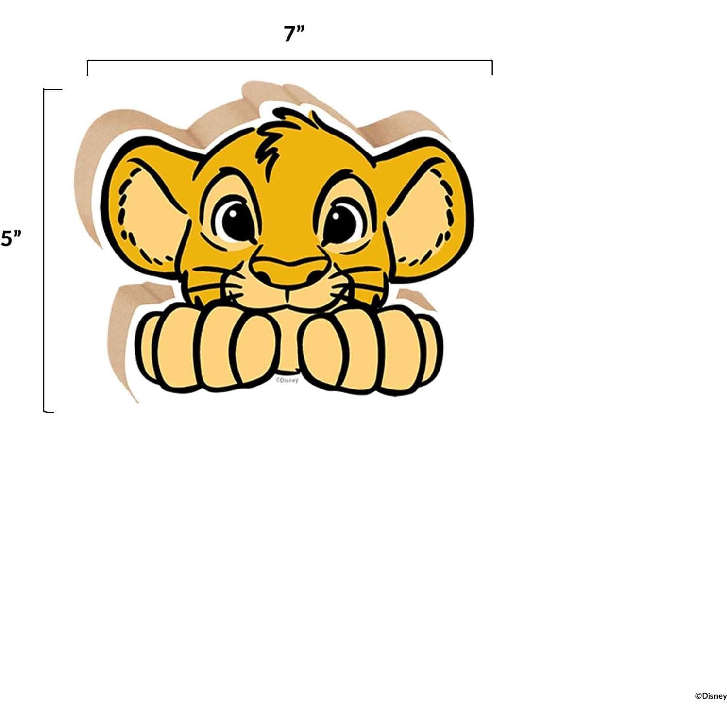 Estante Decorativo Simba Disney El Rey León 17,78x13,97cm