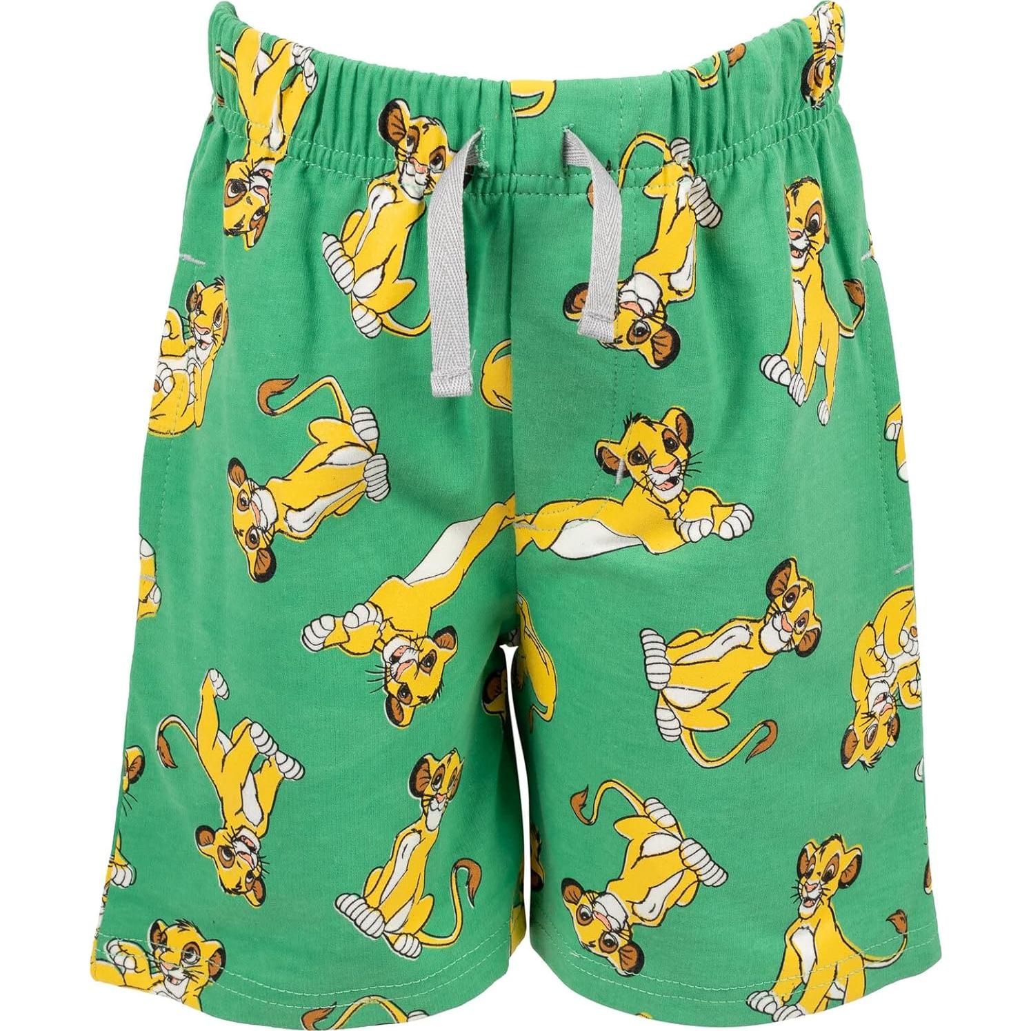 Conjunto camiseta y pantalones cortos Disney Mickey Mouse 3T