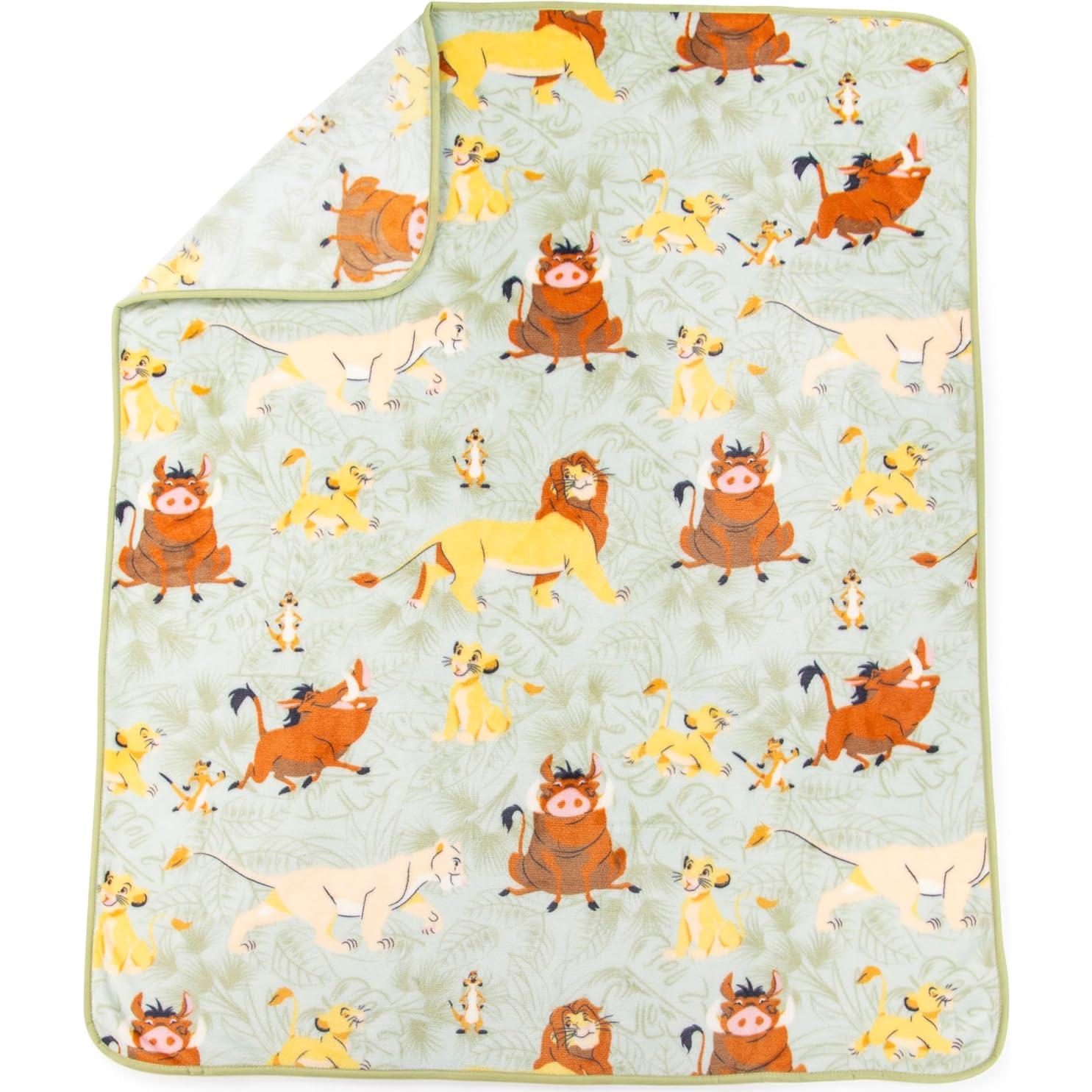 Juego de almohada y manta de viaje Jay Franco El Rey León