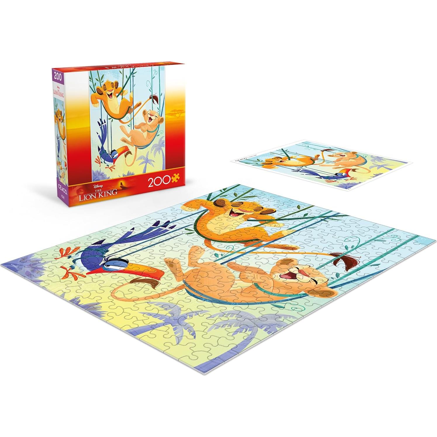 Rompecabezas Disney El Rey León 200 Piezas Ceaco