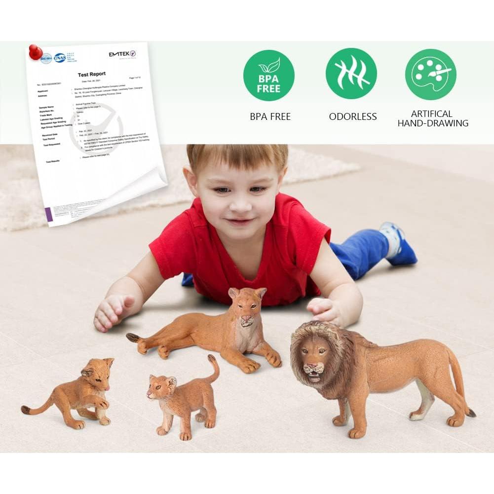 Figuritas de Animales Volnau 11PCS África - Juguetes Educativos