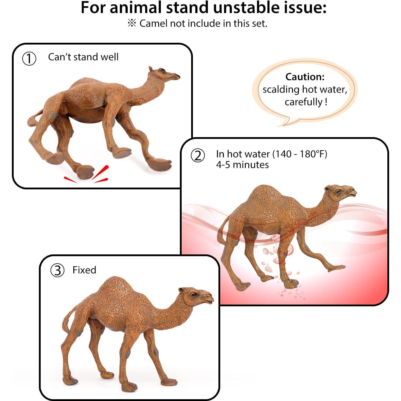Figuritas de Animales Volnau 11PCS África - Juguetes Educativos