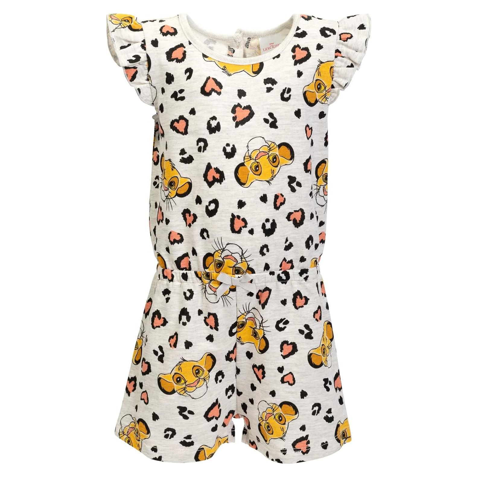 Mono sin mangas Disney Mickey Minnie para niñas 6-6X