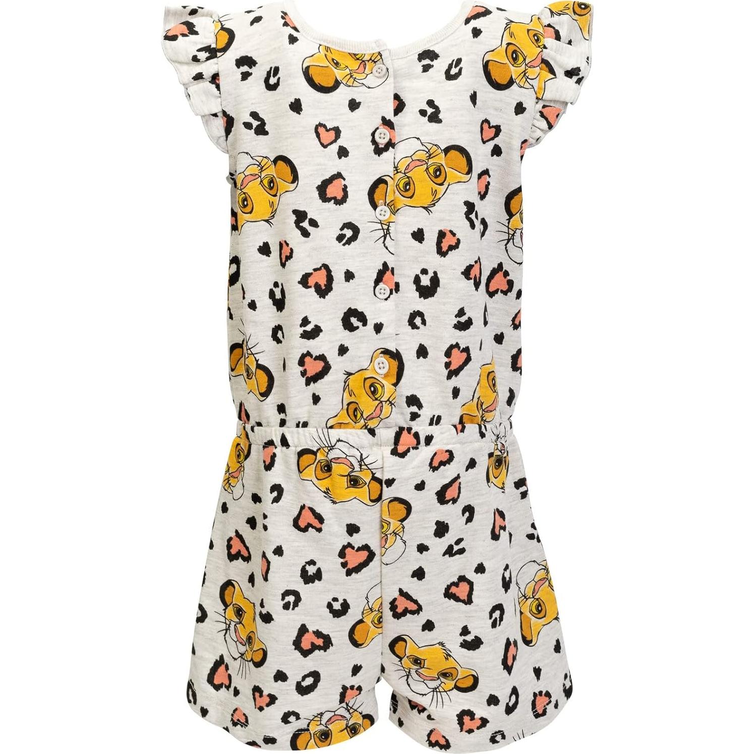 Mono sin mangas Disney Mickey Minnie para niñas 6-6X