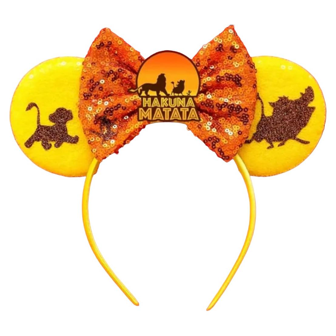 Orejas de Diadema CLGIFT El Rey León - Simba y Minnie