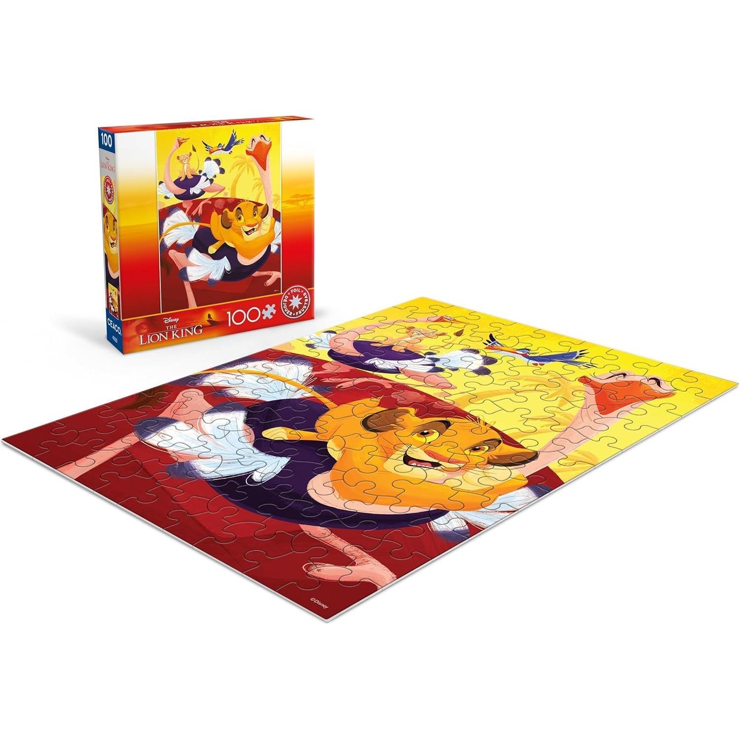 Rompecabezas Ceaco 100 Piezas El Rey León 38x28 cm