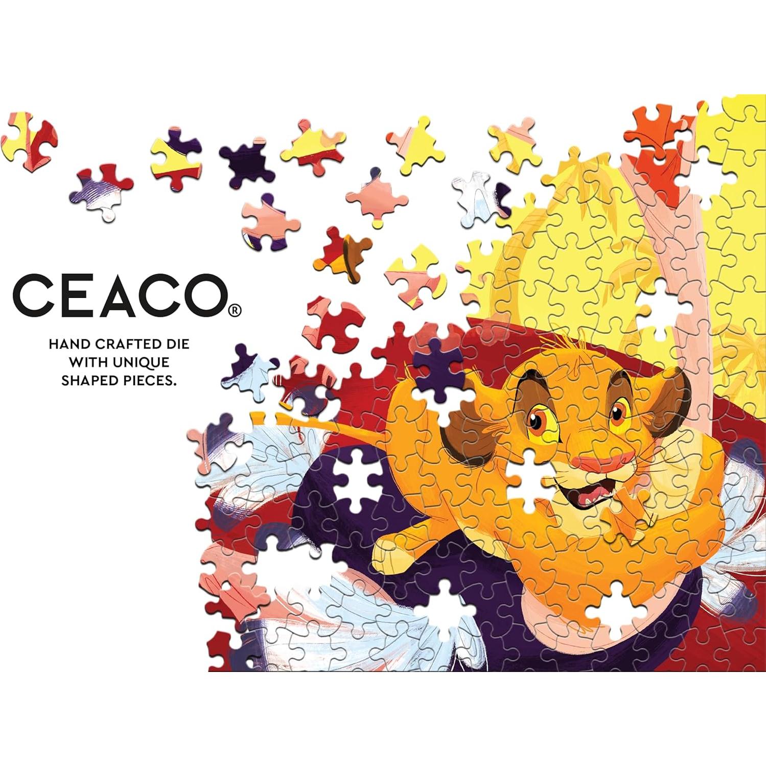 Rompecabezas Ceaco 100 Piezas El Rey León 38x28 cm