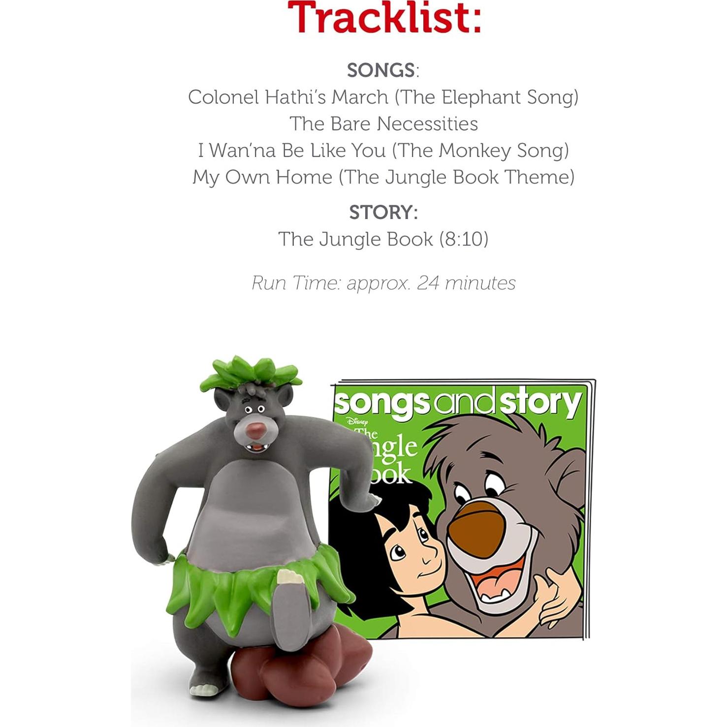 Figurita Audio Tonies Baloo El Libro de la Selva 24 min