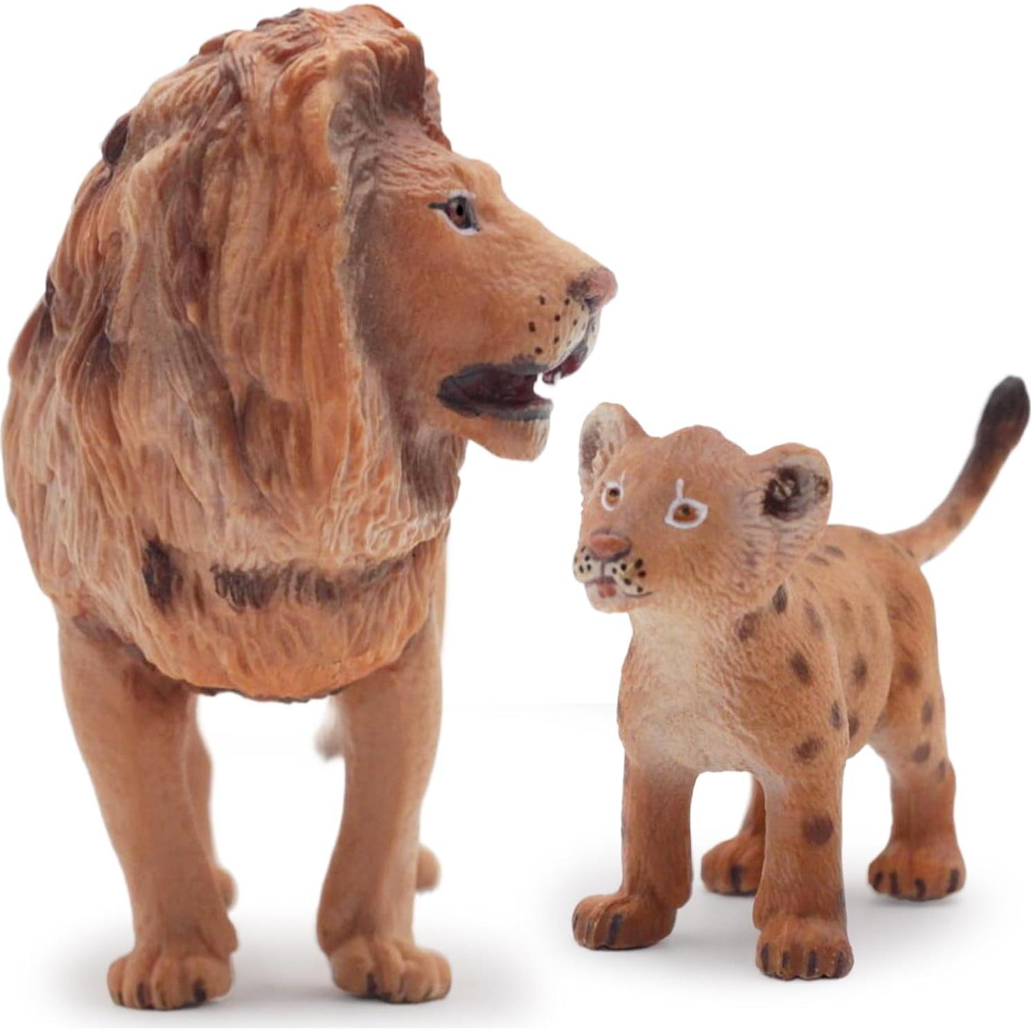 Figuras de Acción León Gemini&Genius 2 Pcs 13.97 cm