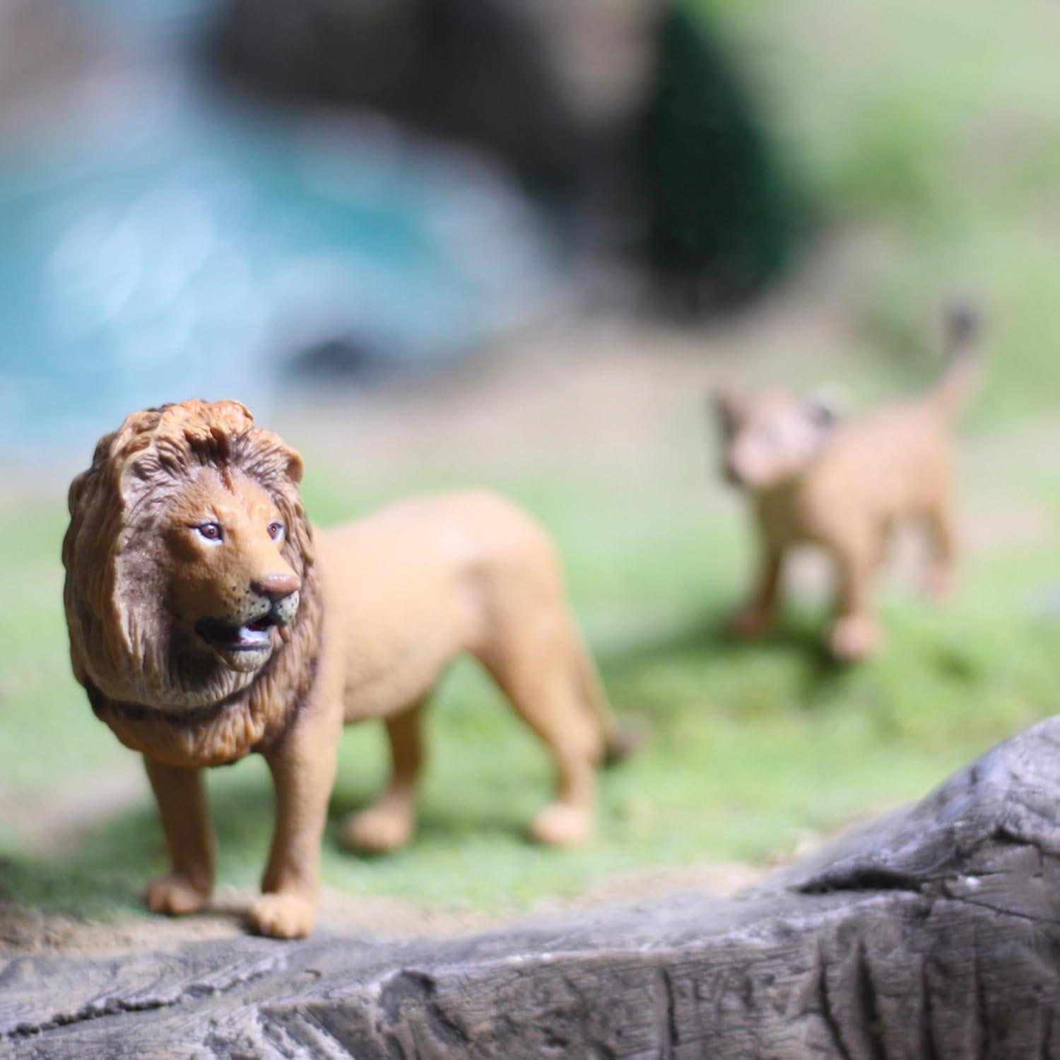 Figuras de Acción León Gemini&Genius 2 Pcs 13.97 cm