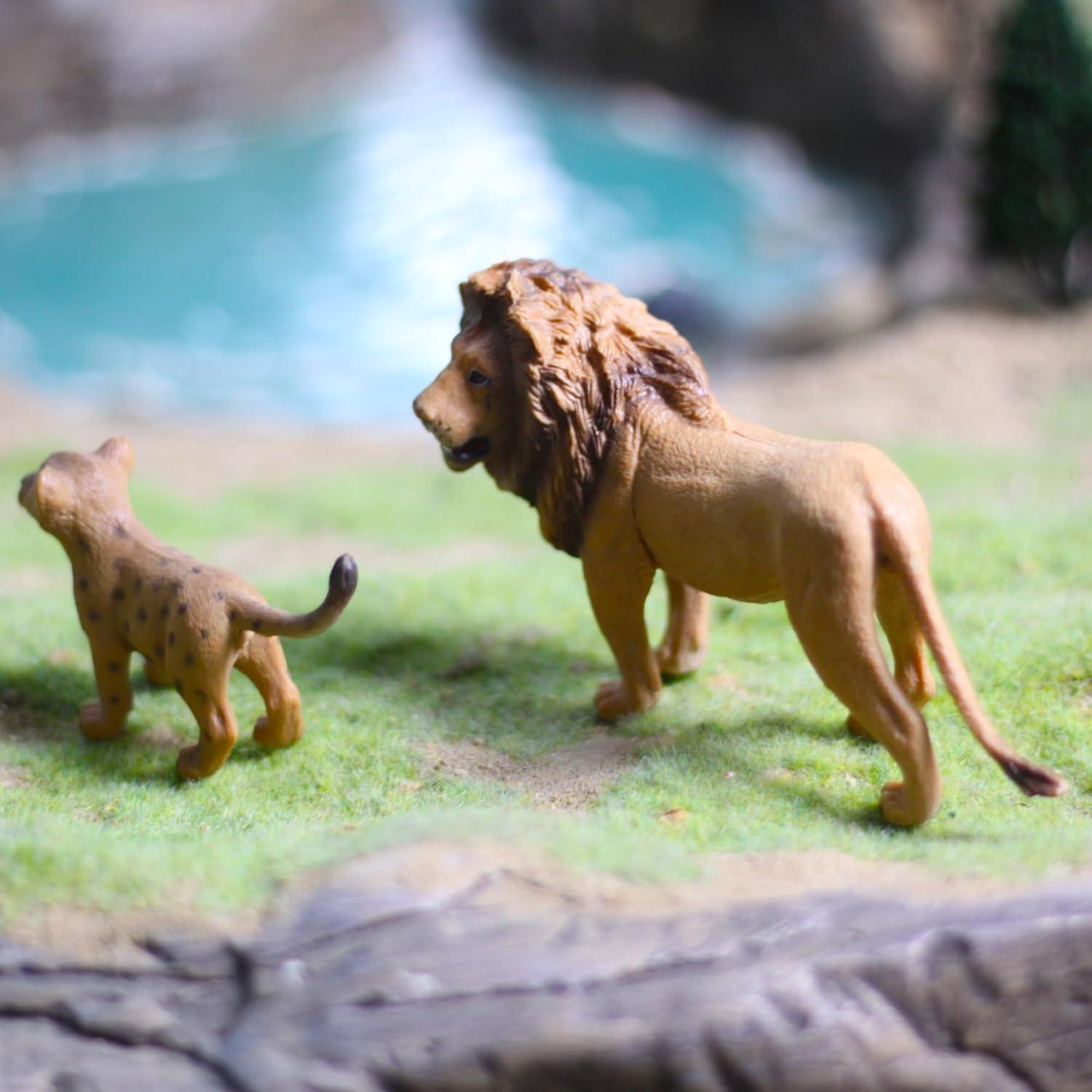 Figuras de Acción León Gemini&Genius 2 Pcs 13.97 cm