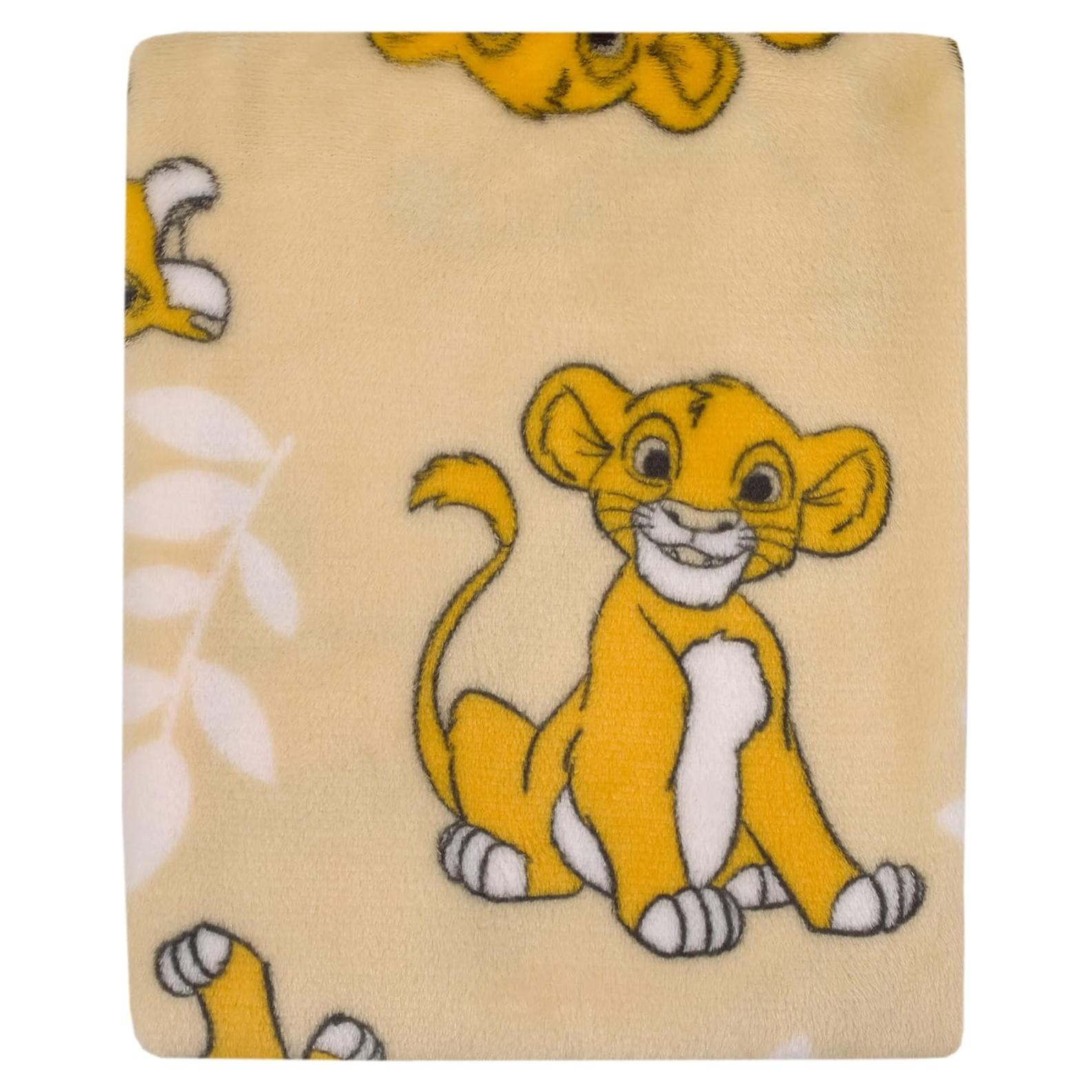 Manta para bebé NoJo Simba El Rey León 76x91 cm suave