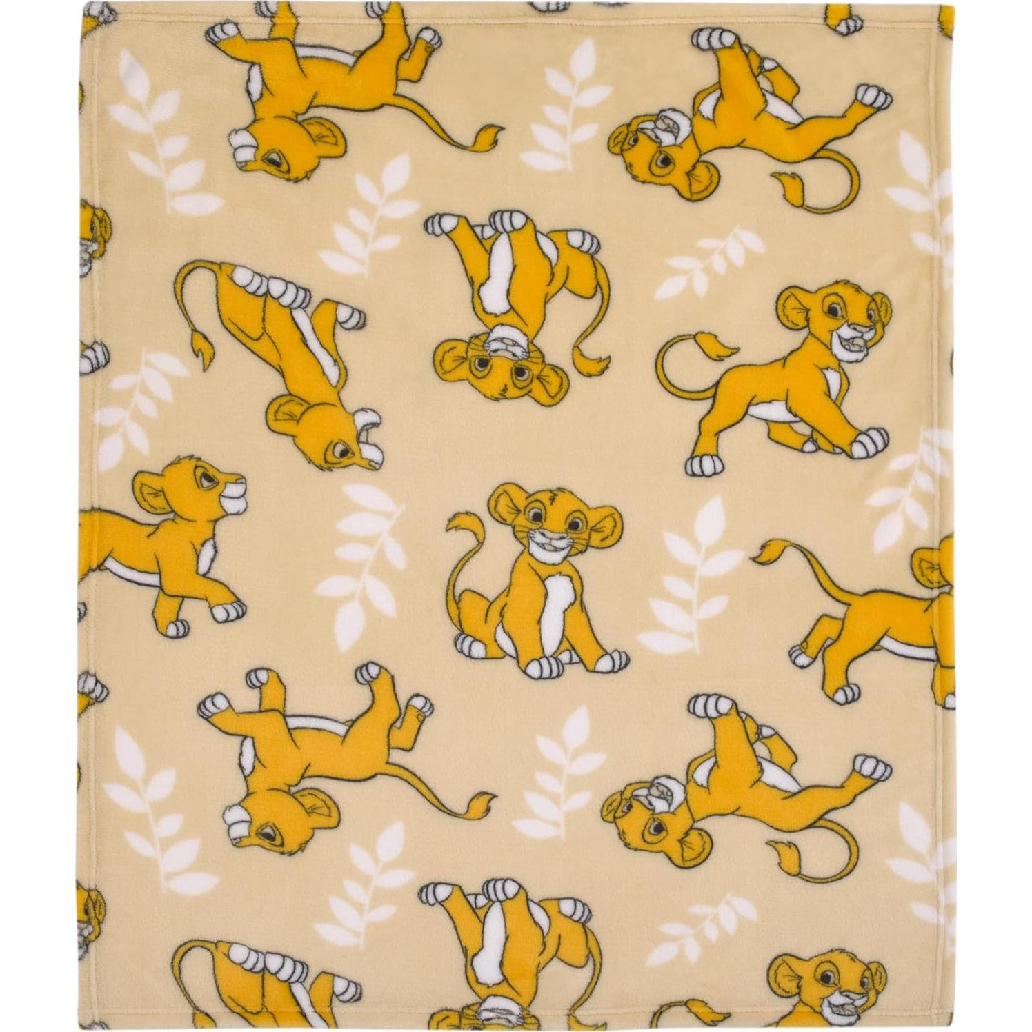 Manta para bebé NoJo Simba El Rey León 76x91 cm suave