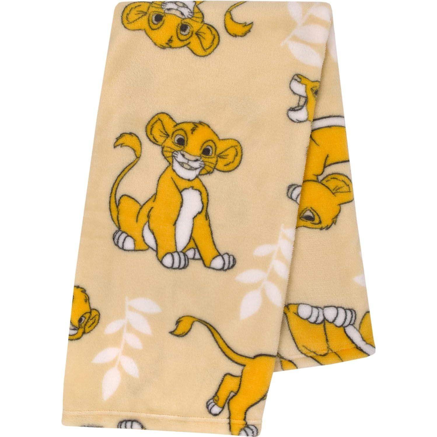 Manta para bebé NoJo Simba El Rey León 76x91 cm suave