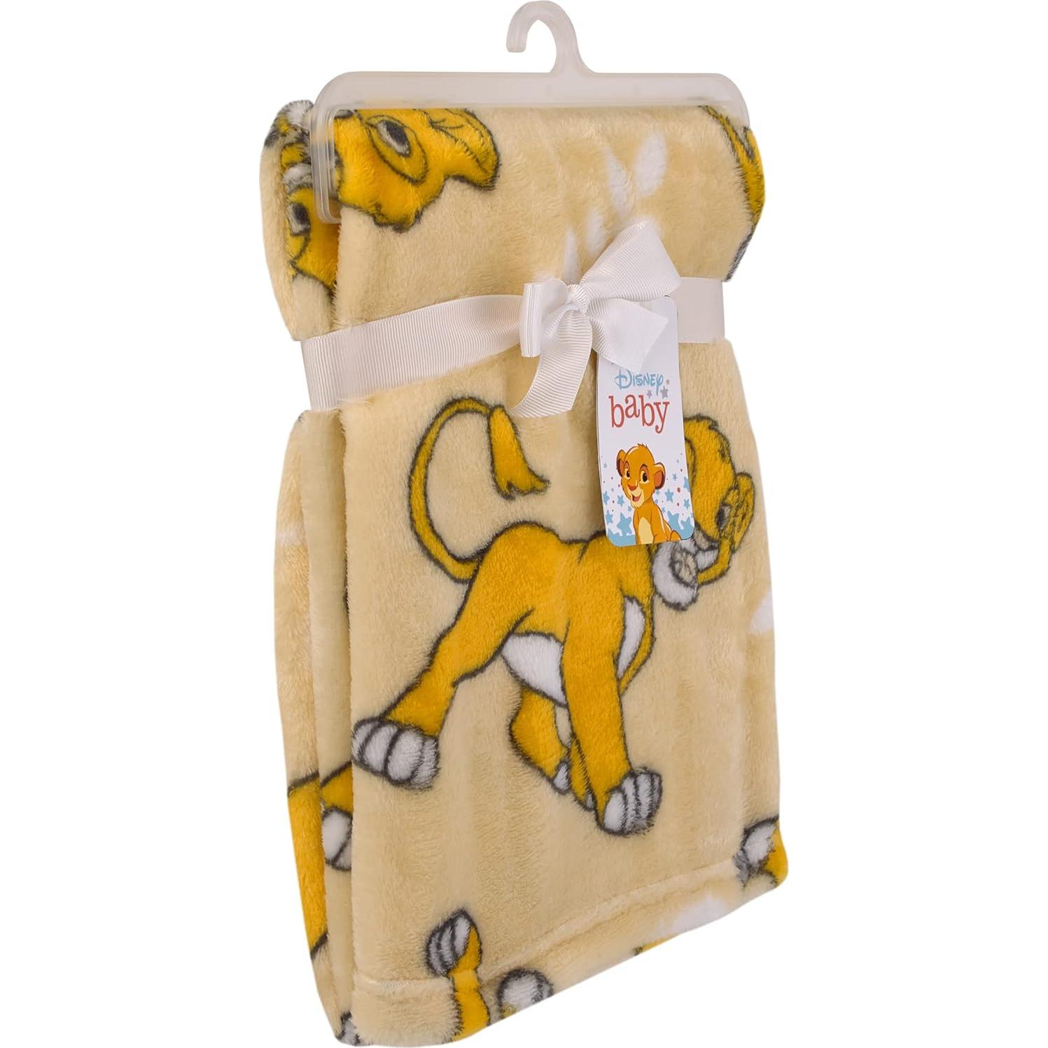 Manta para bebé NoJo Simba El Rey León 76x91 cm suave