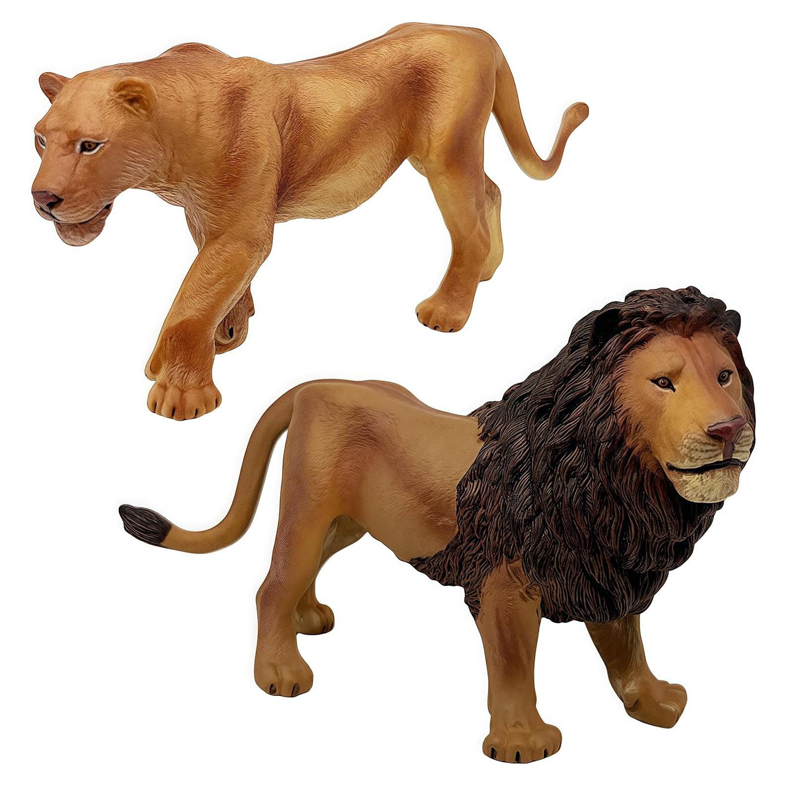 Figuras de Acción de León Gemini&Genius 13,97 cm Realistas