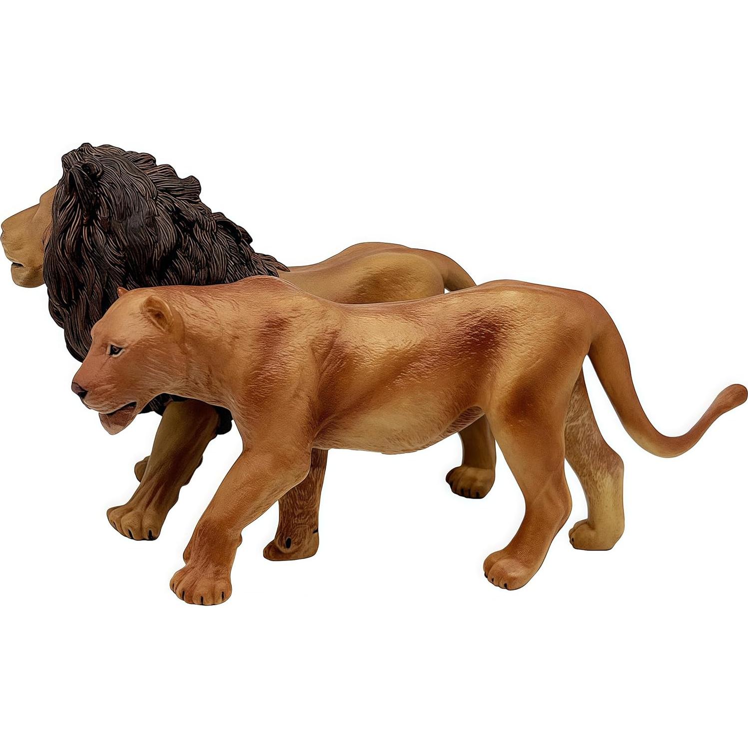 Figuras de Acción de León Gemini&Genius 13,97 cm Realistas