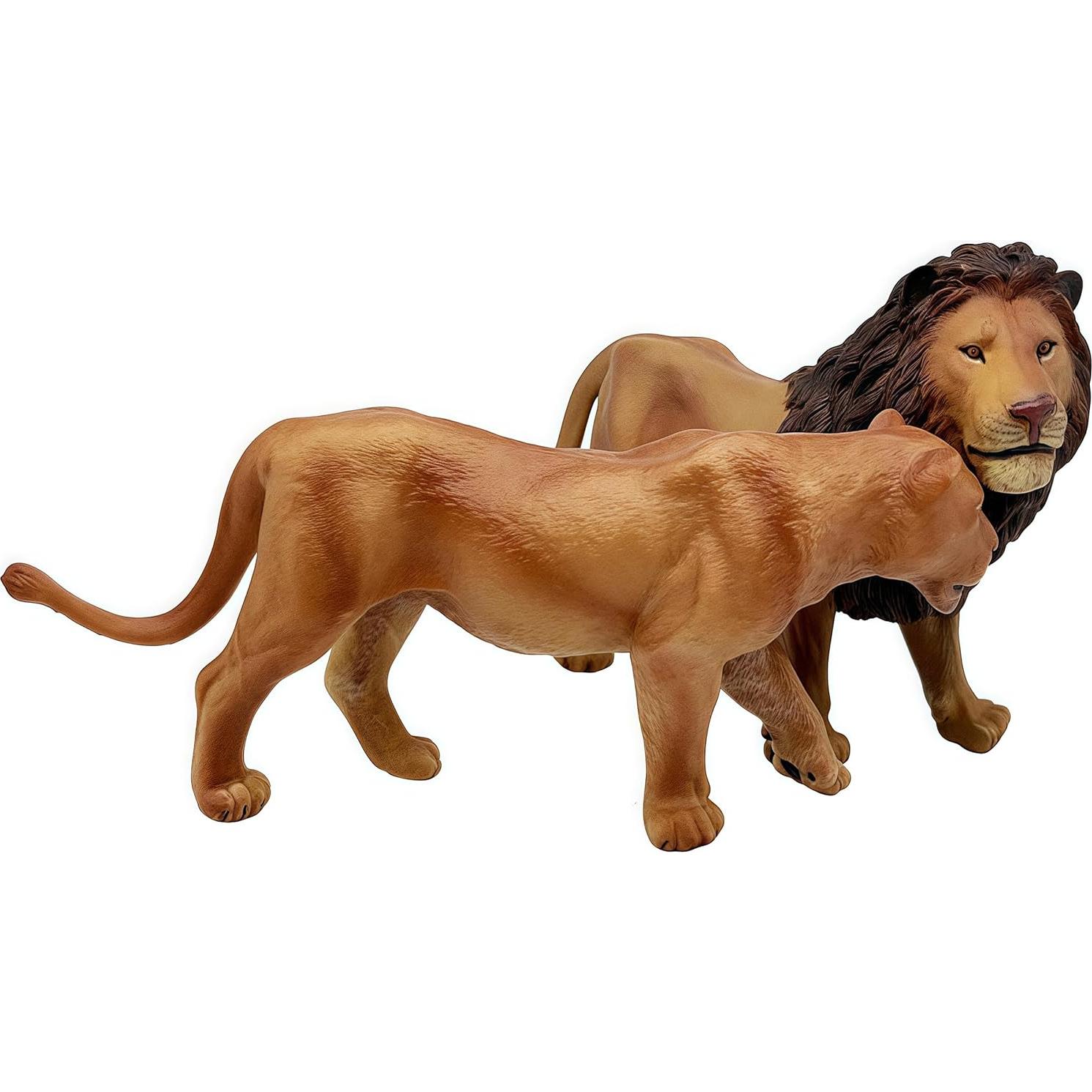 Figuras de Acción de León Gemini&Genius 13,97 cm Realistas