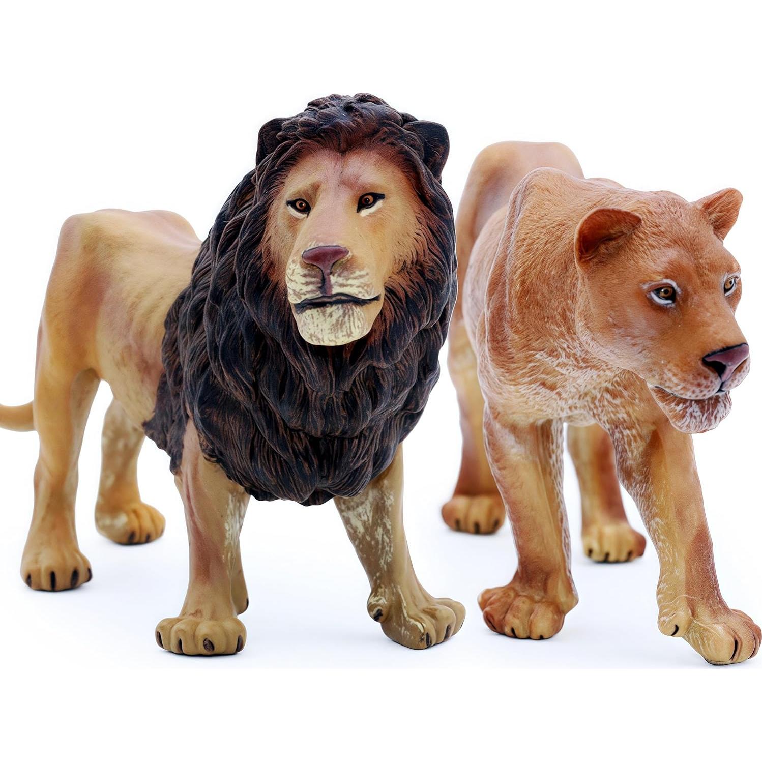 Figuras de Acción de León Gemini&Genius 13,97 cm Realistas