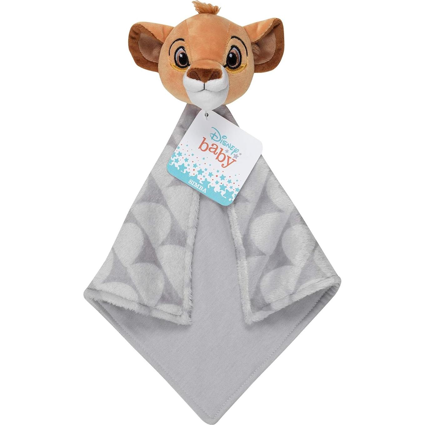 Manta de Seguridad Peluche Simba Disney 35,56 cm Gris
