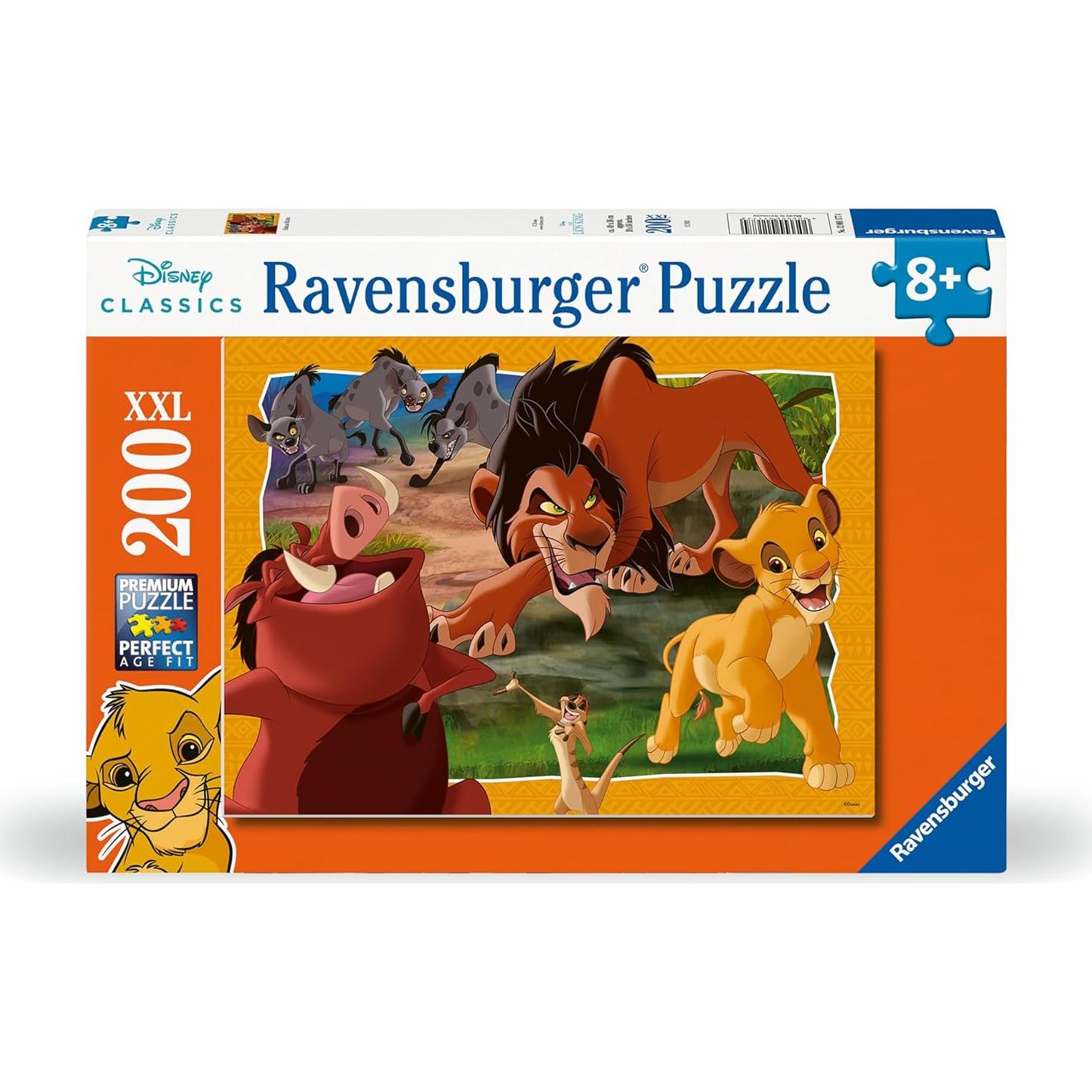 Rompecabezas Ravensburger El Rey León 200 Piezas XXL