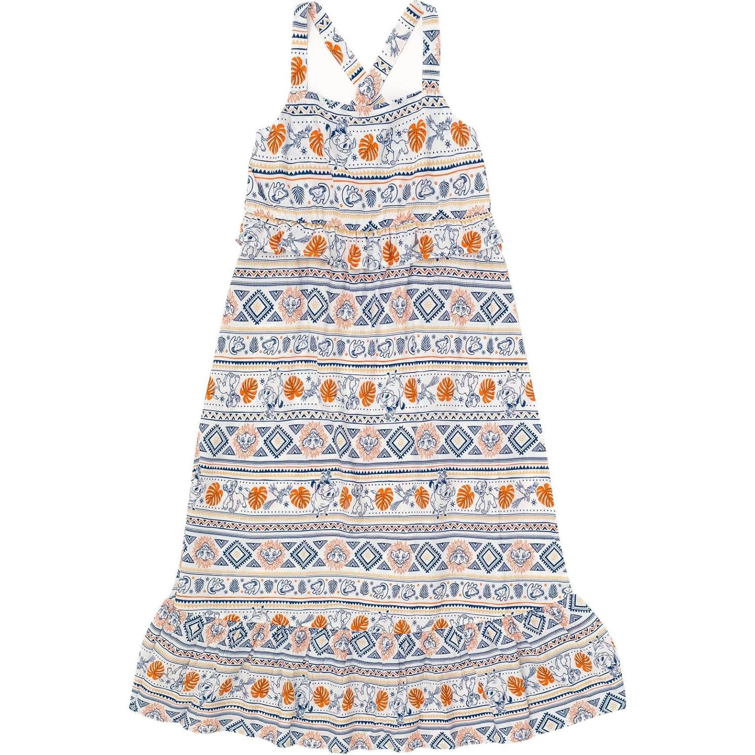 Conjunto Familiar Disney El Rey León Vestido Maxi Mamá e Hija