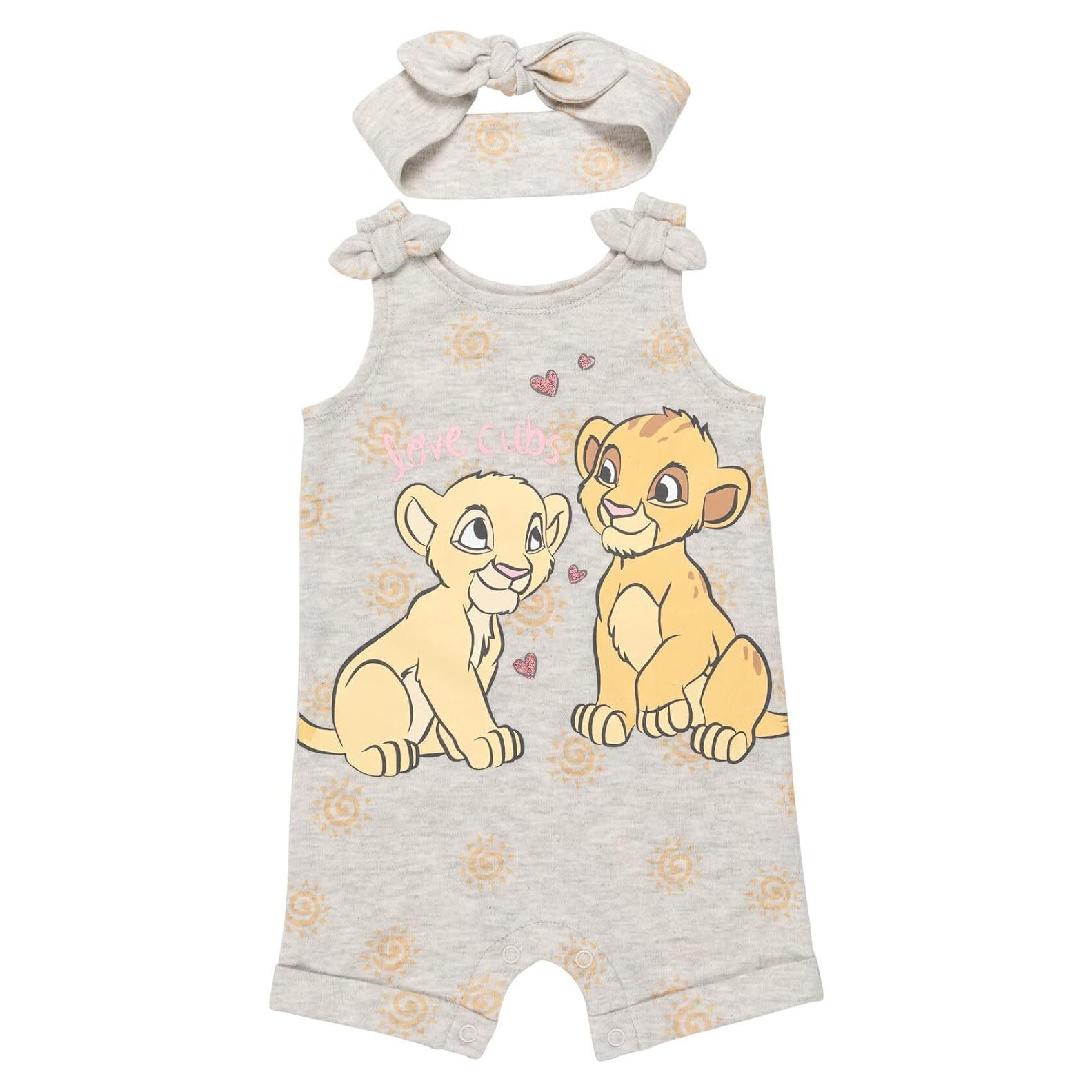 Mono y Diadema Disney para Bebé 0-3 Meses - Blancos