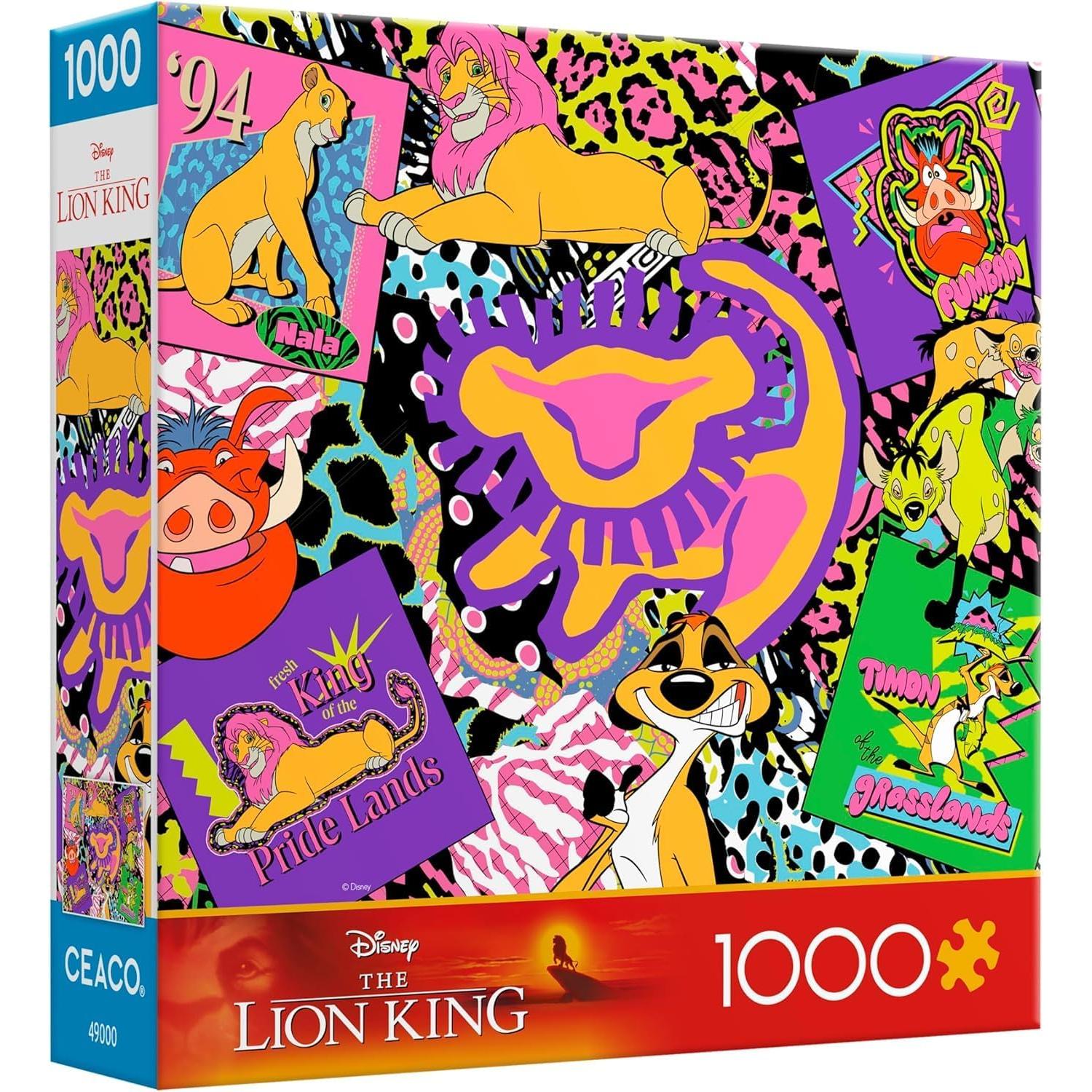 Rompecabezas 1000 Piezas Ceaco Disney El Rey León