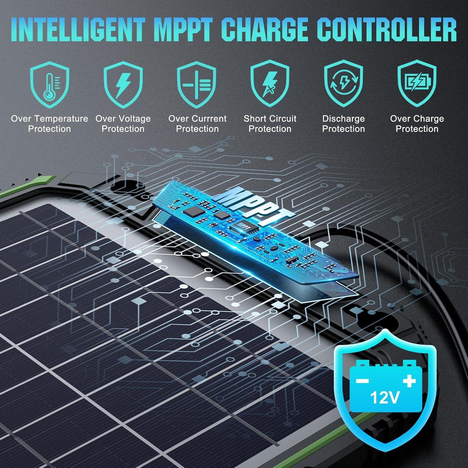 Cargador Solar 10W 12V Sun Energise MPPT para Baterías