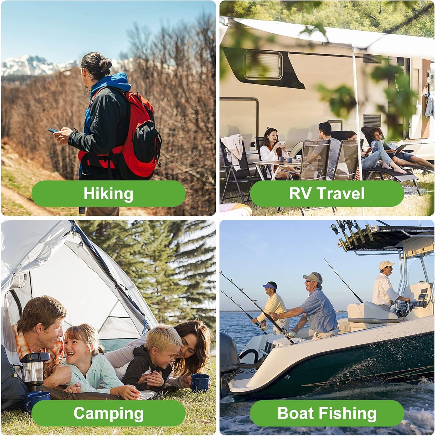 80 Bolsas Compostables para Inodoro Portátil BOYONE 8 Galones