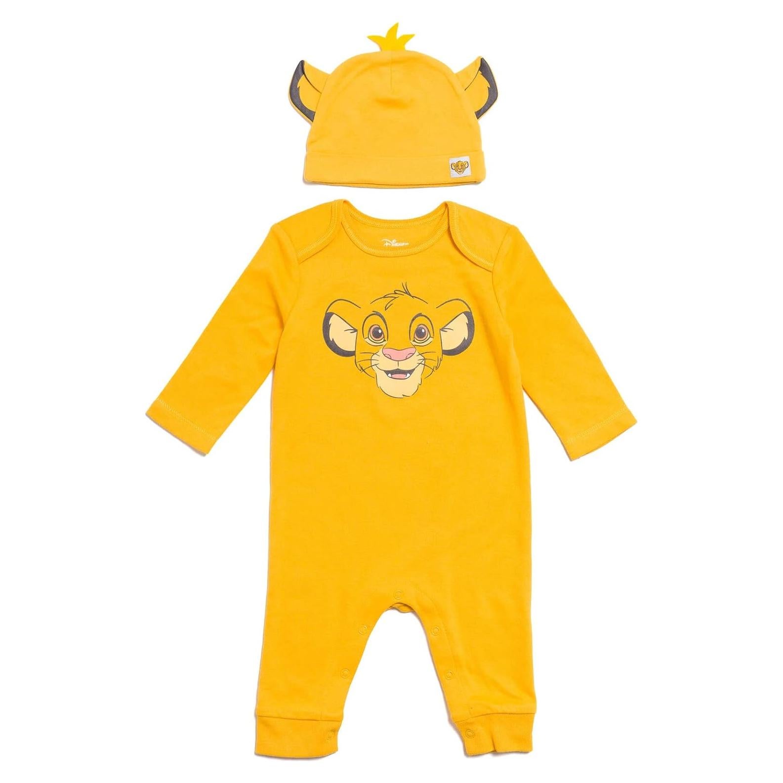 Monos de Cosplay Disney para Bebés 0-24 Meses El Rey León