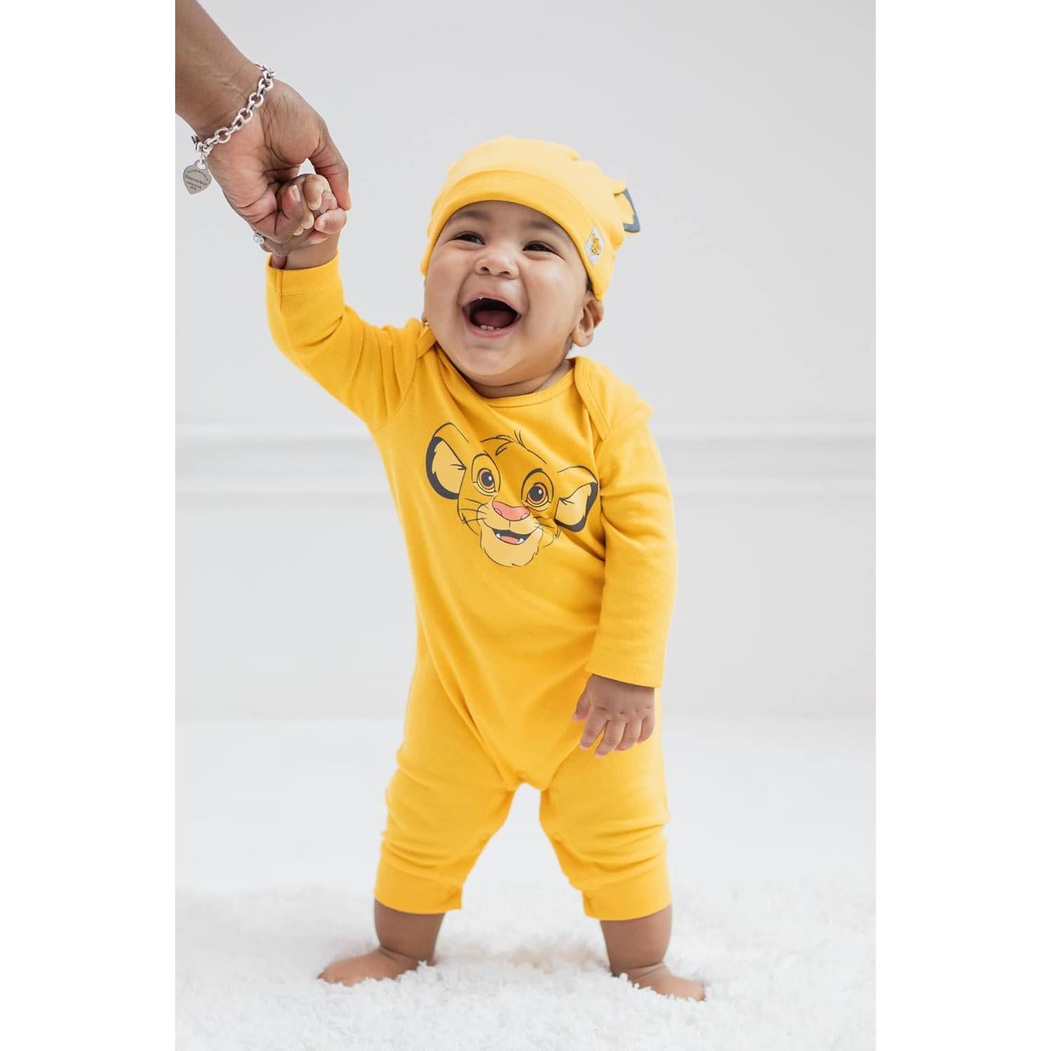 Monos de Cosplay Disney para Bebés 0-24 Meses El Rey León