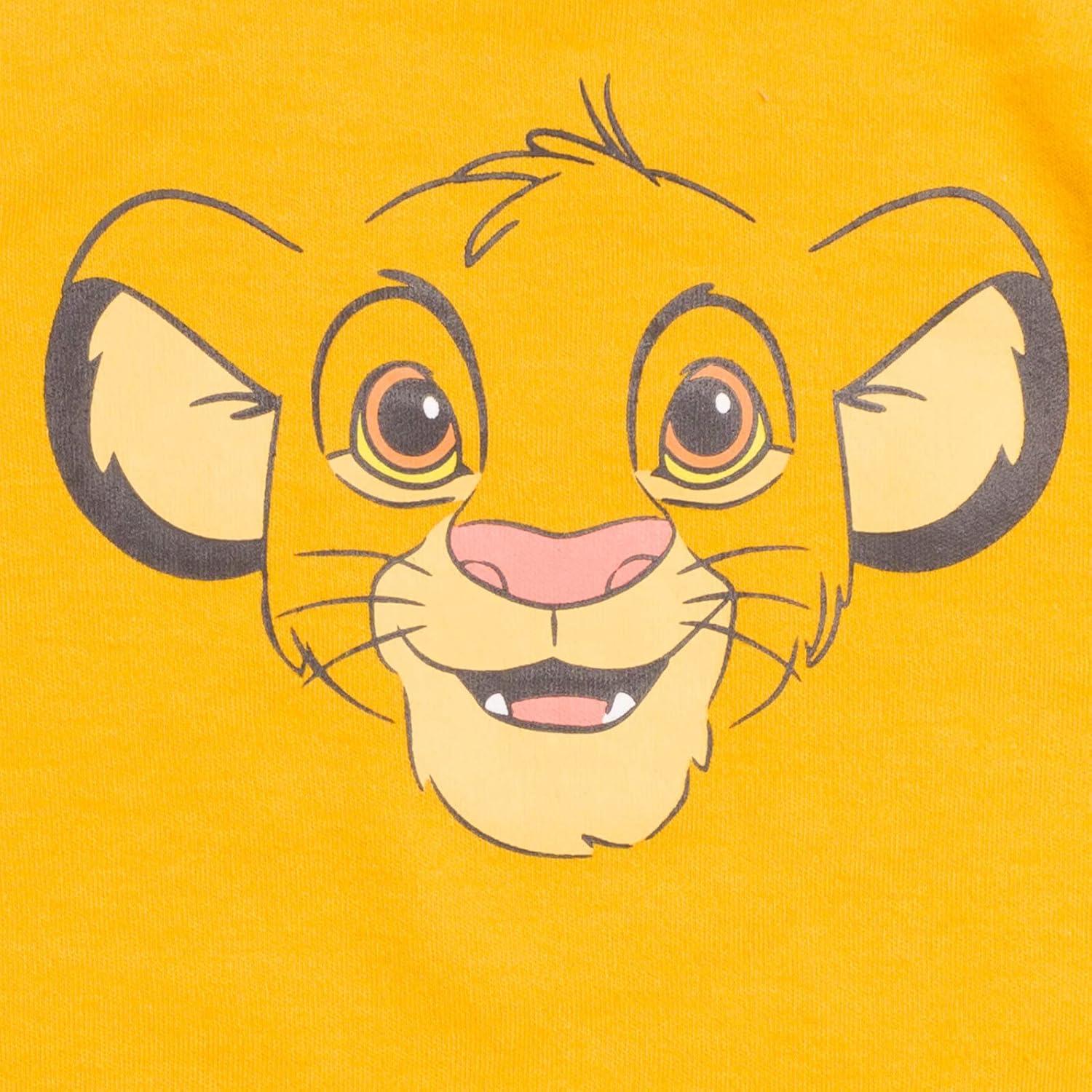 Monos de Cosplay Disney para Bebés 0-24 Meses El Rey León