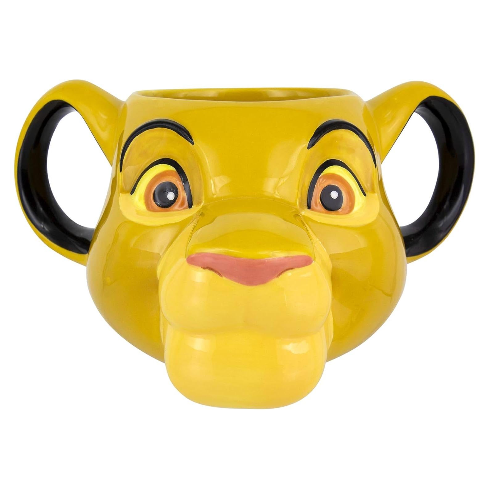 Taza 3D Simba Paladone Cerámica 550ml Disney