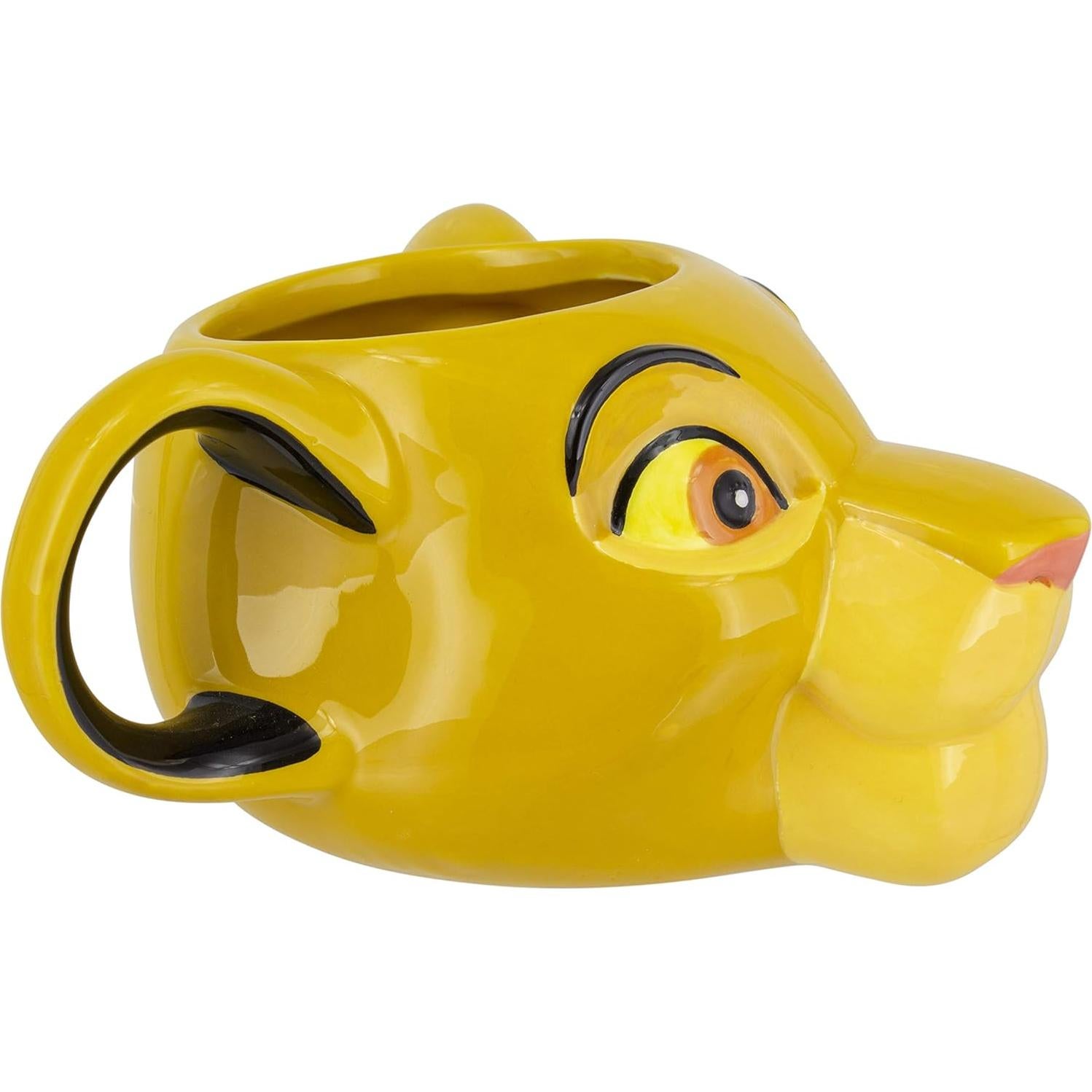 Taza 3D Simba Paladone Cerámica 550ml Disney