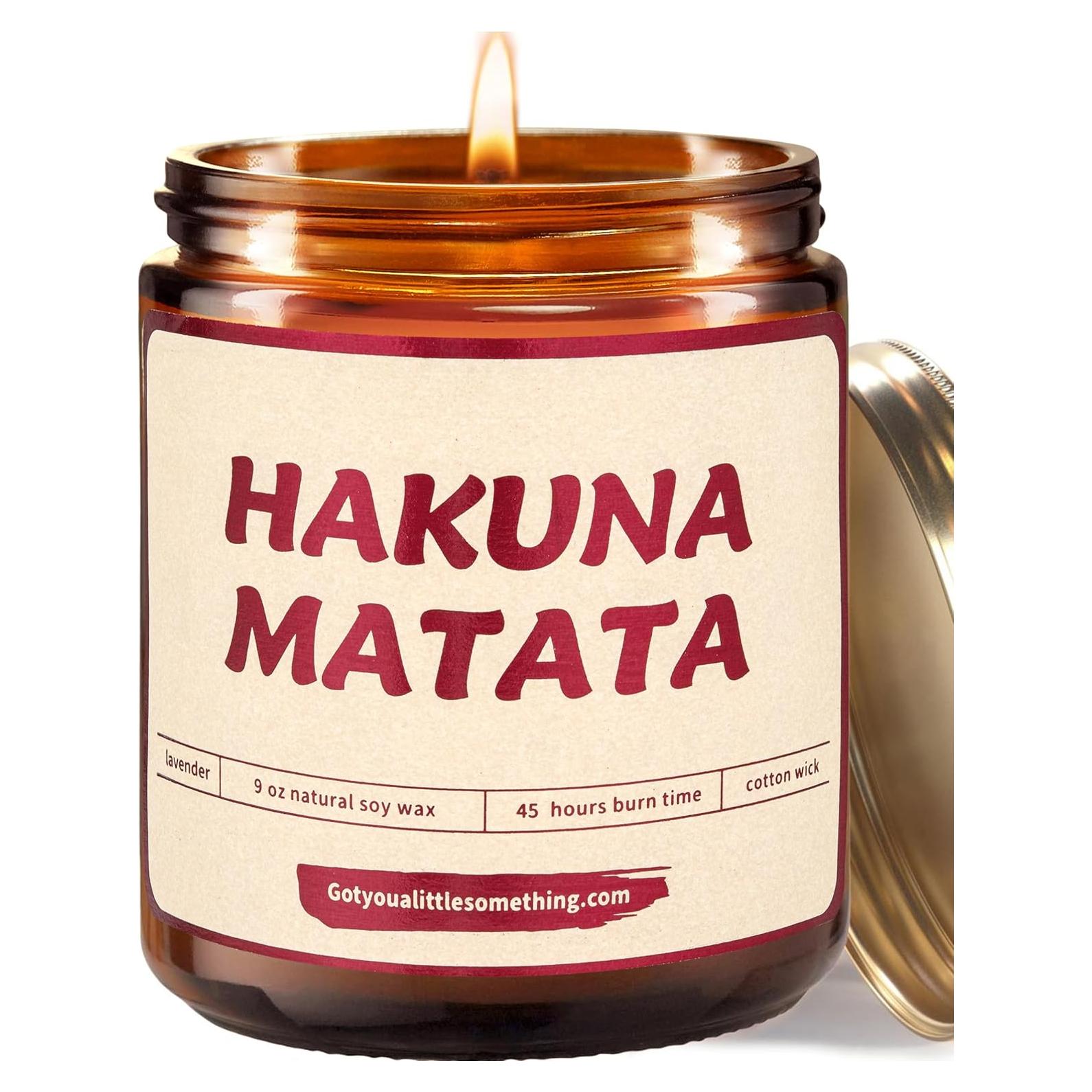 Vela Aromática Hakuna Matata Disney 100% Soja 385g