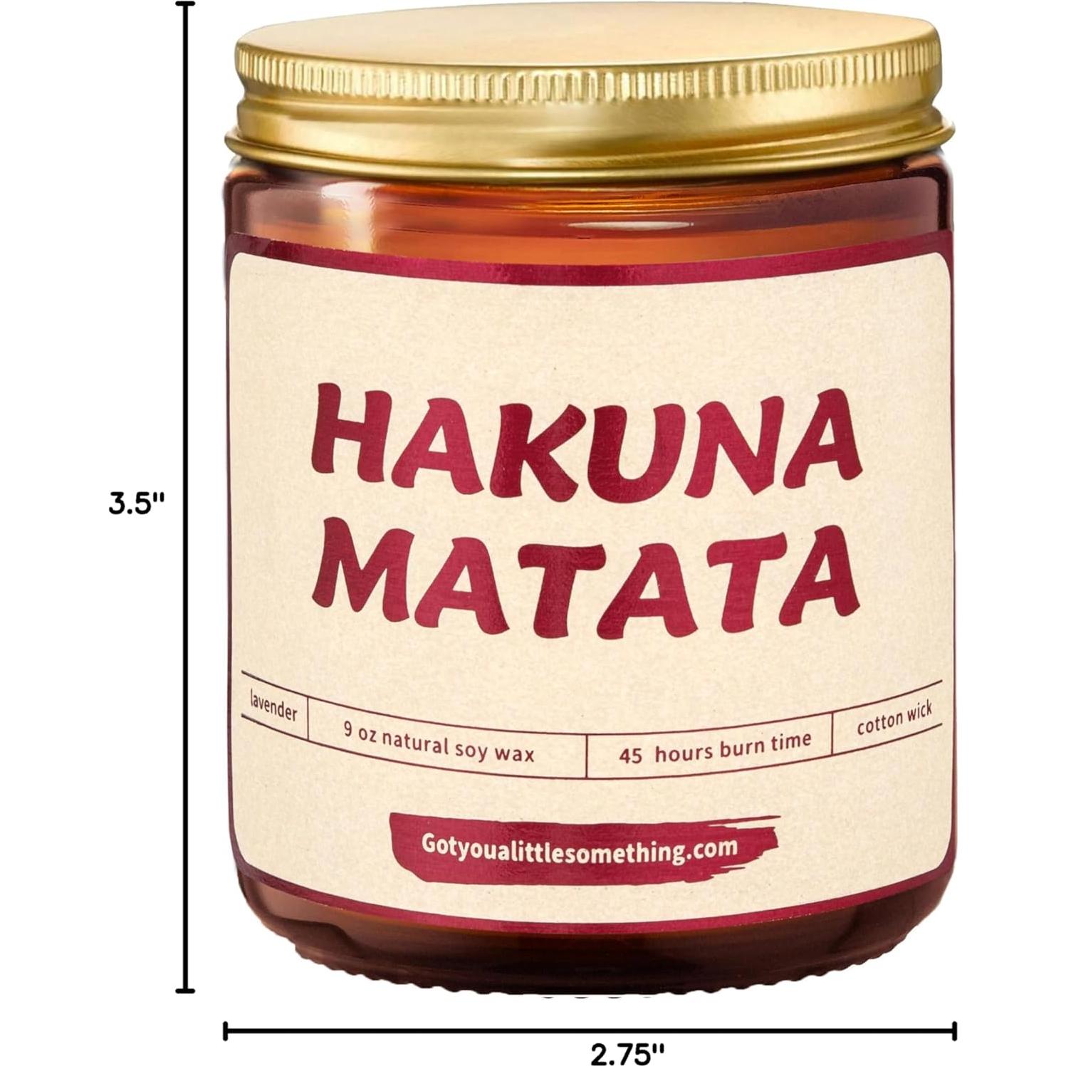 Vela Aromática Hakuna Matata Disney 100% Soja 385g
