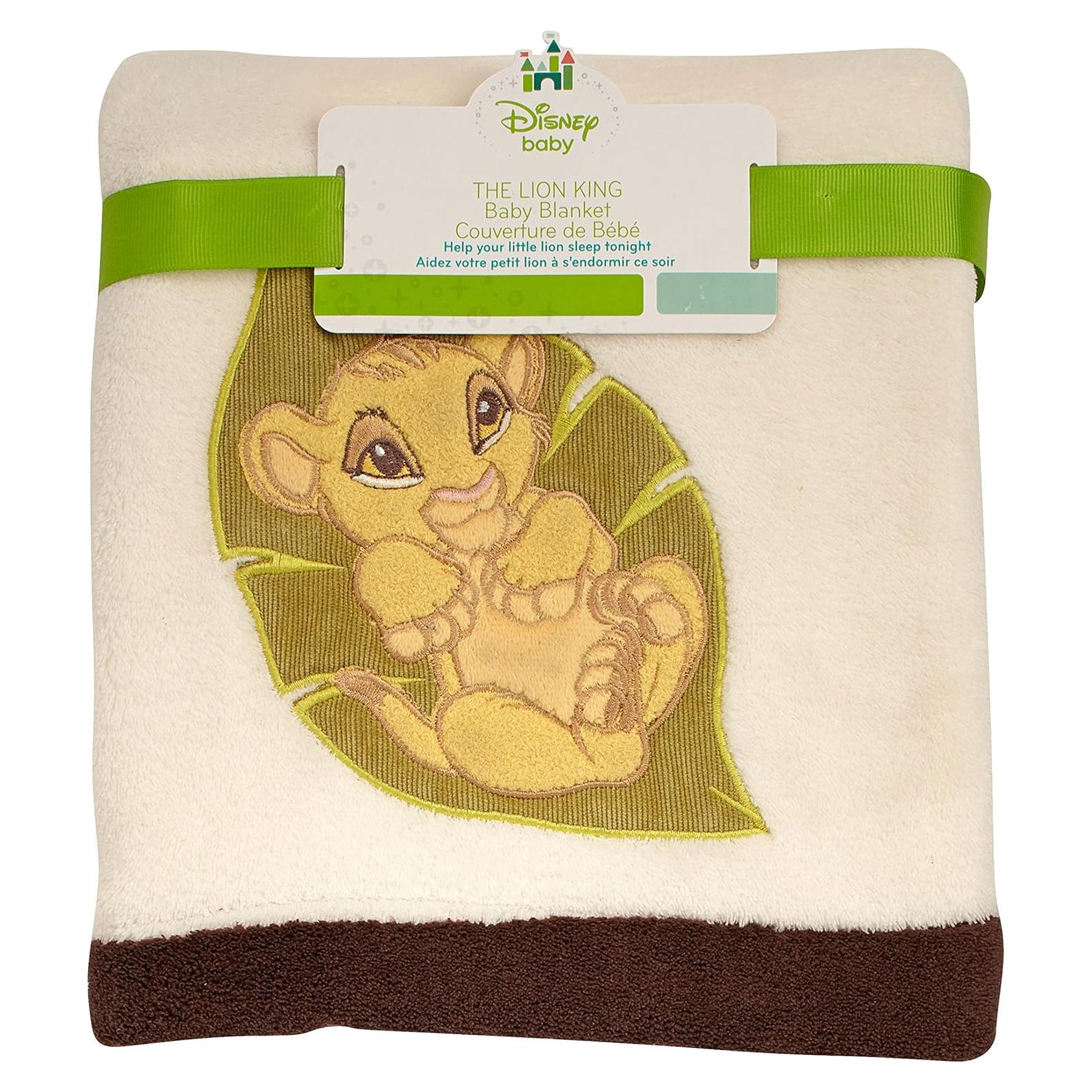 Manta para Bebé Disney El Rey León Simba 101,6x76,2 cm