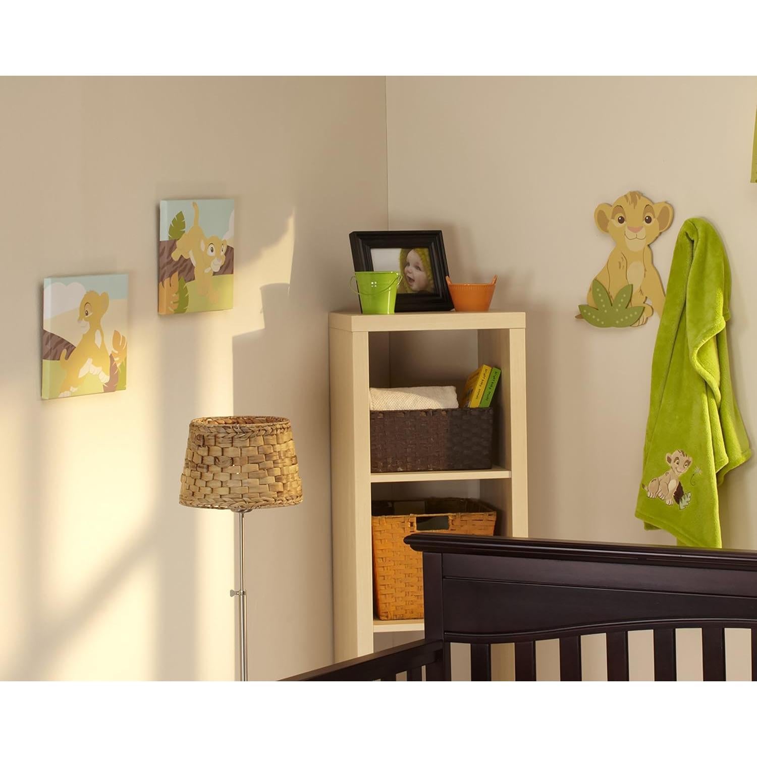 Arte de Pared Disney Rey León 10x10 cm - 2 Piezas