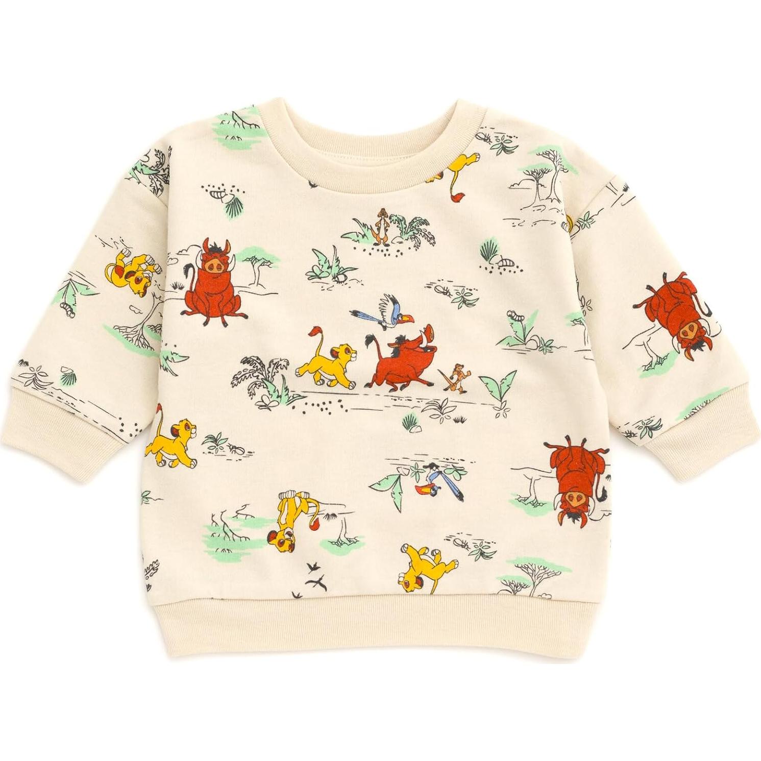 Sudadera y pantalones cortos Disney Mickey Mouse 6-9 meses