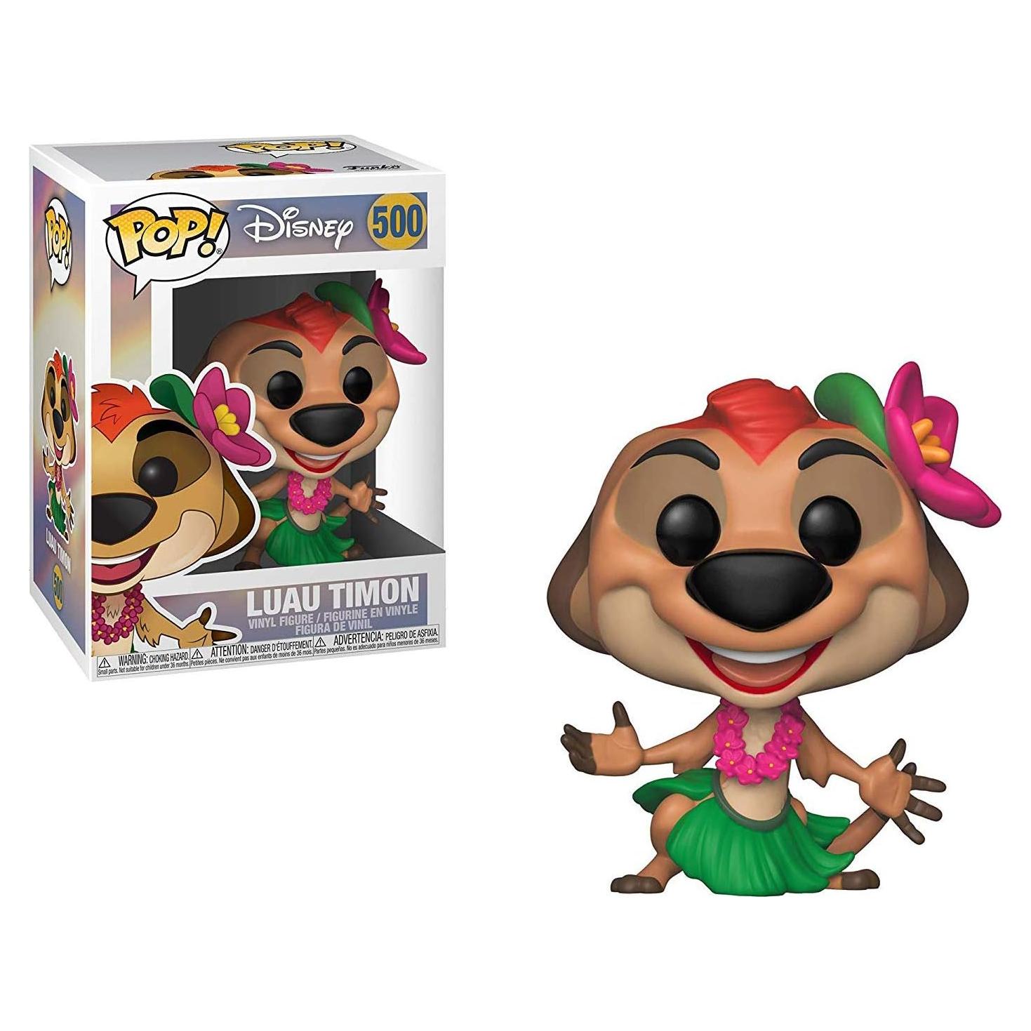 Funko Pop Luau Timon El Rey León 9.5 cm + Protector