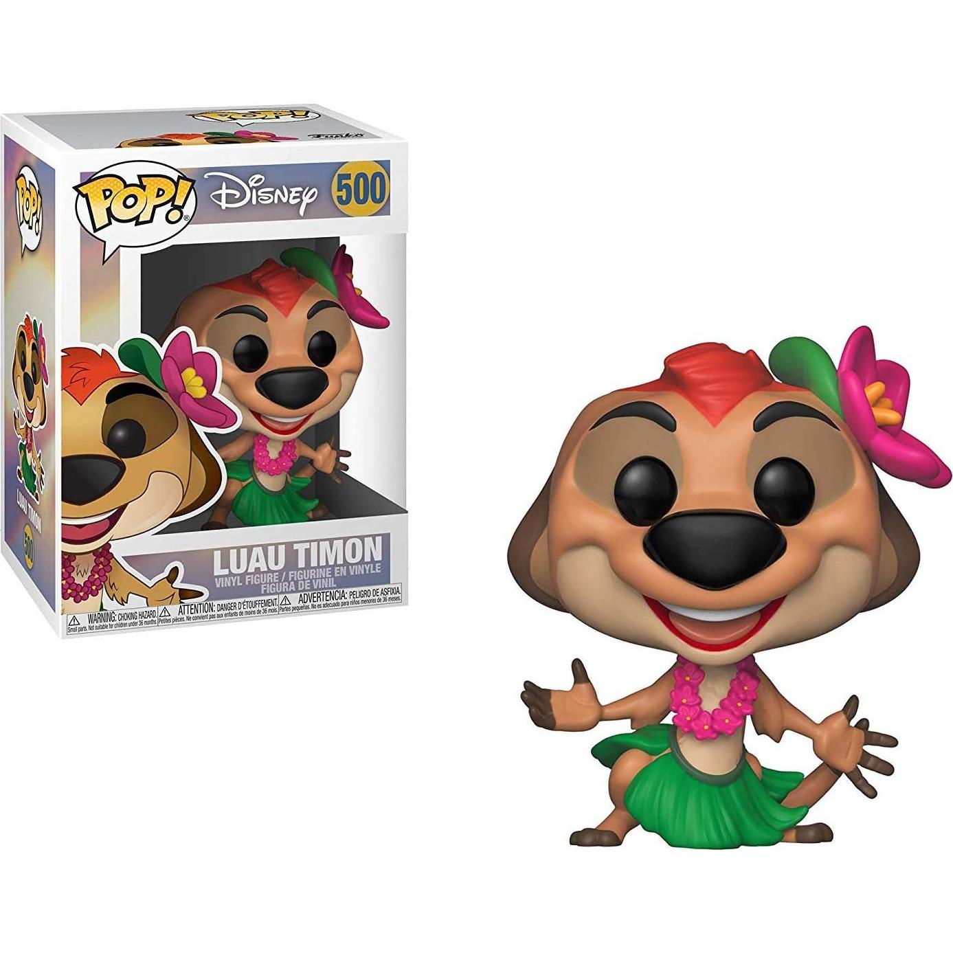 Funko Pop Luau Timon El Rey León 9.5 cm + Protector