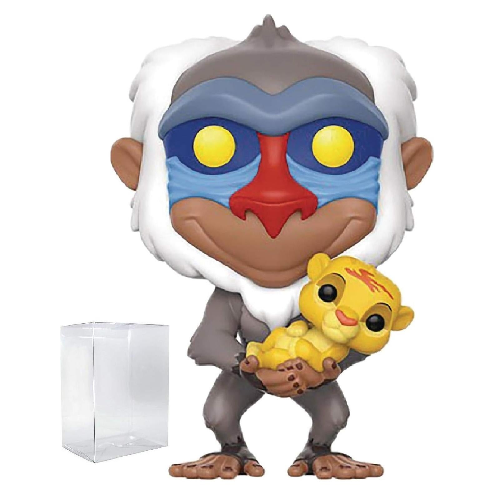 Figura Funko Pop Rafiki con Simba El Rey León 9,53 cm