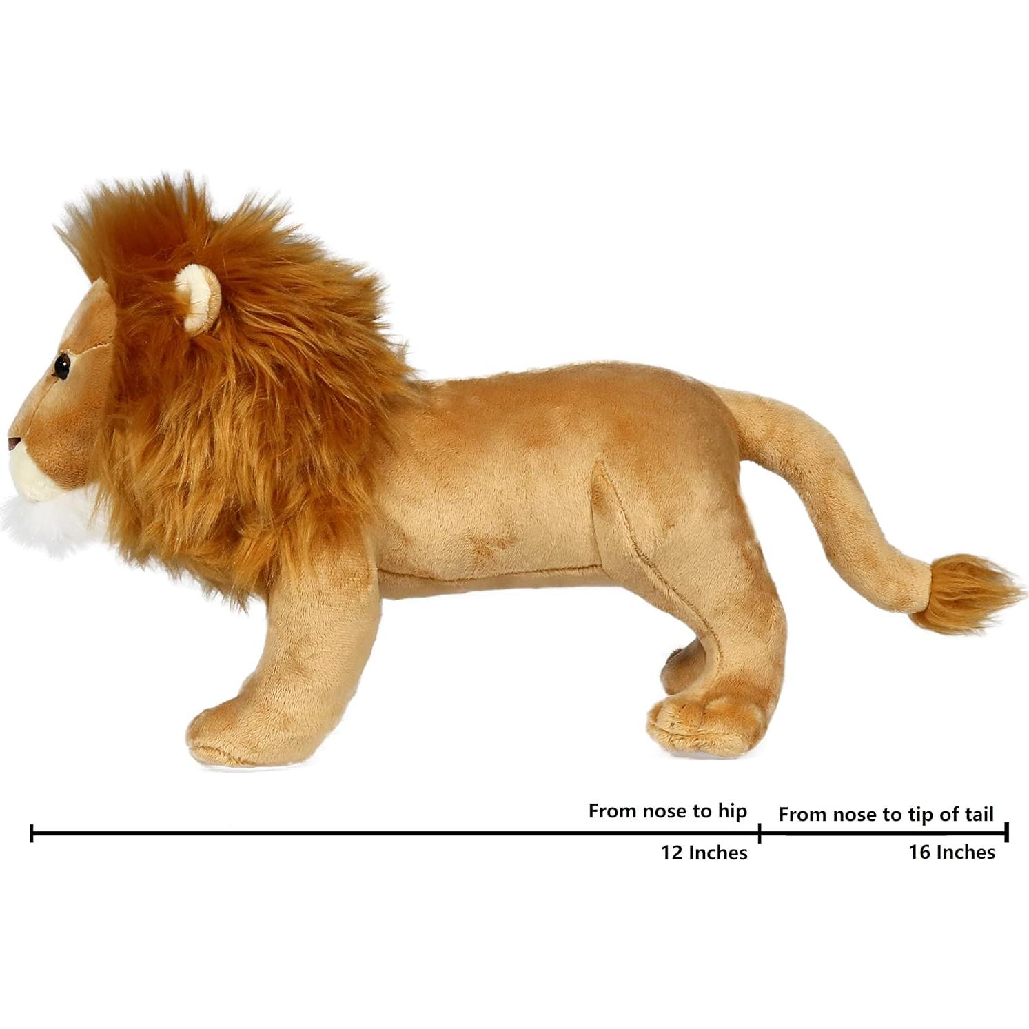 Animal de Peluche León Rey de Hielo ICE KING 30 cm