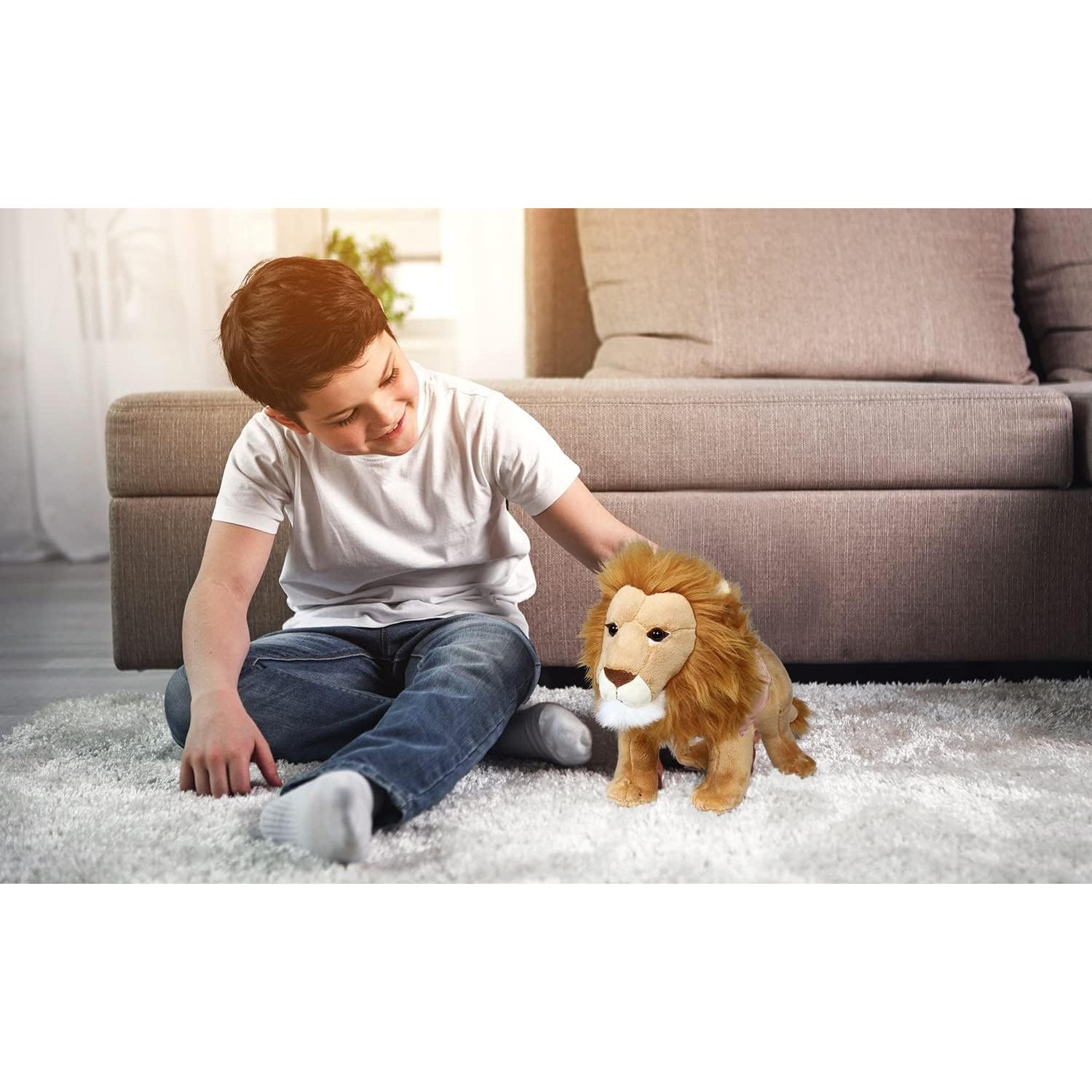 Animal de Peluche León Rey de Hielo ICE KING 30 cm