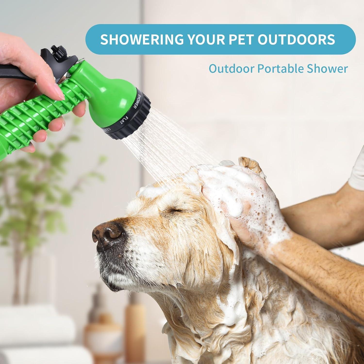 Ducha Portátil JIESIHAO 3L 7 Modos para Camping y Playa