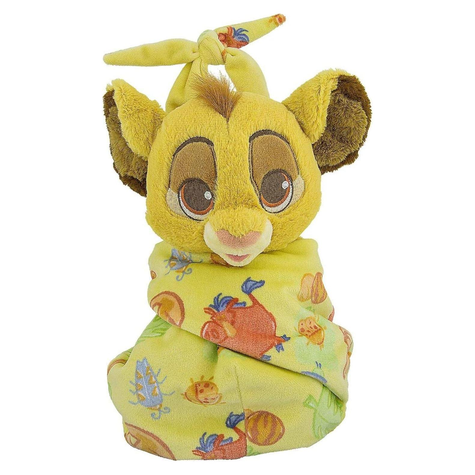 Manta Peluche Disney Baby Simba 25,4 cm Auténtica