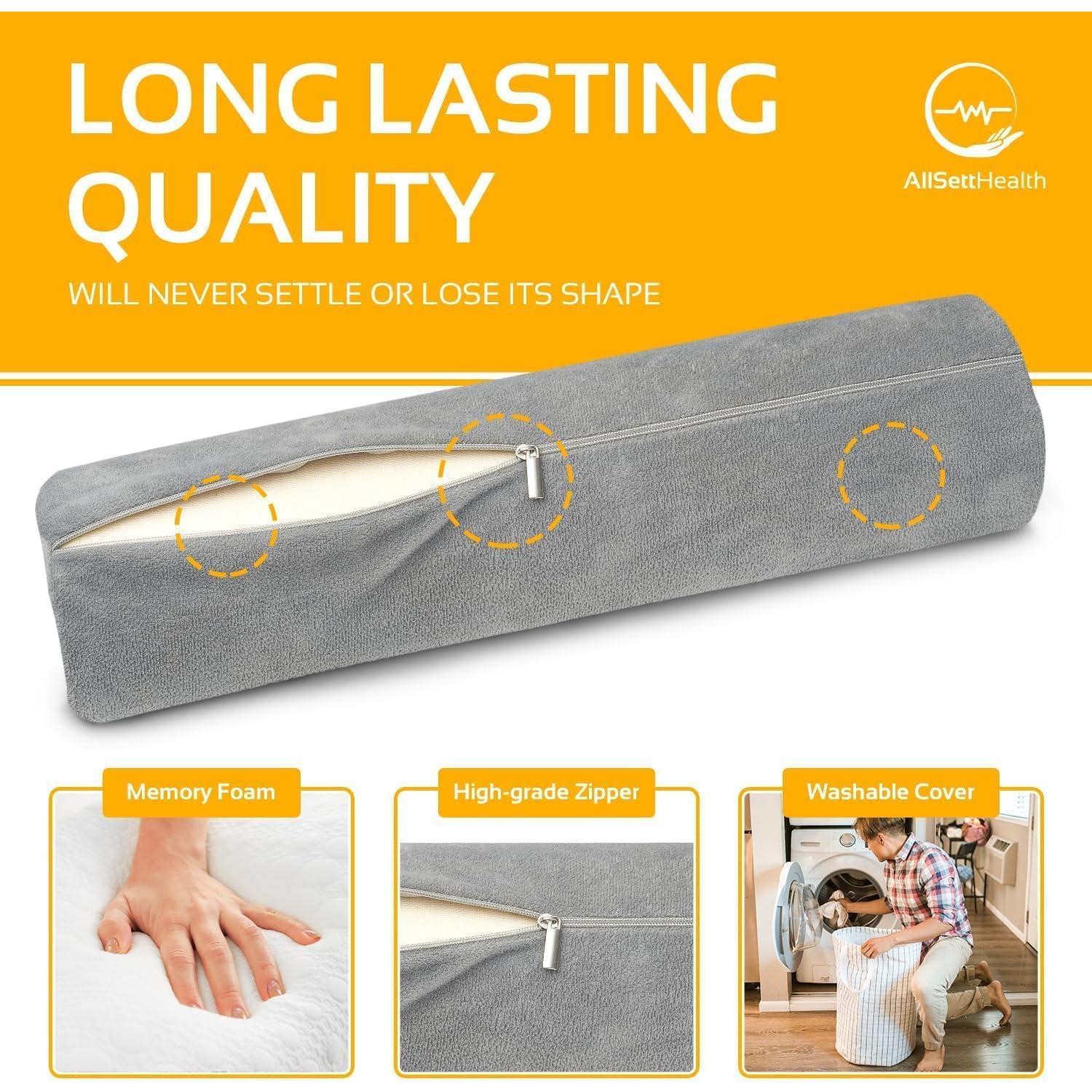 Cojín de Espuma Viscoelástica AllSett Health 43x10 cm