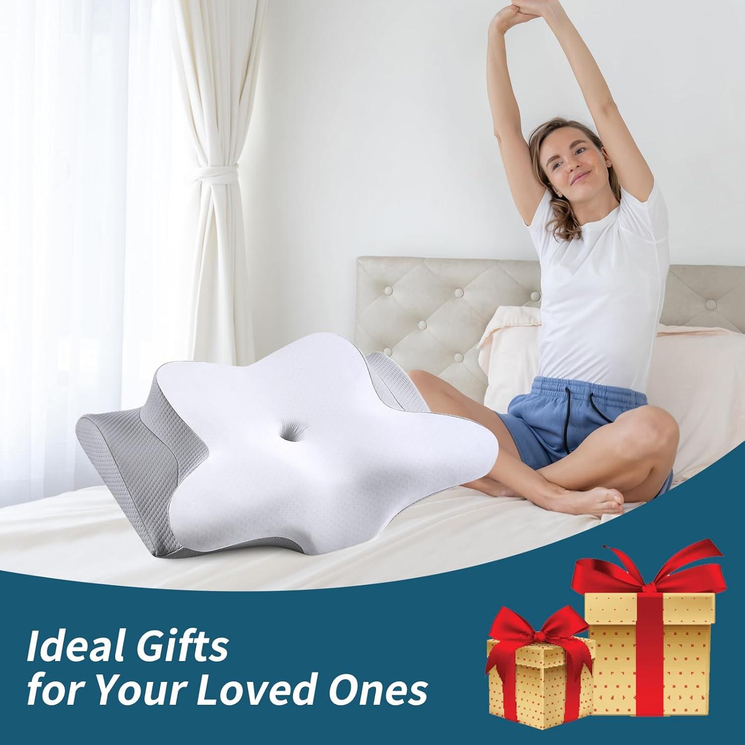 Almohada Cervical Ergonómica Bespillow con Espuma de Memoria