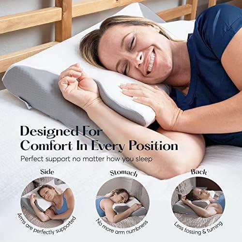 Almohada de Contorno SUTERA Dream Deep Espuma Memoria 64.5x37cm
